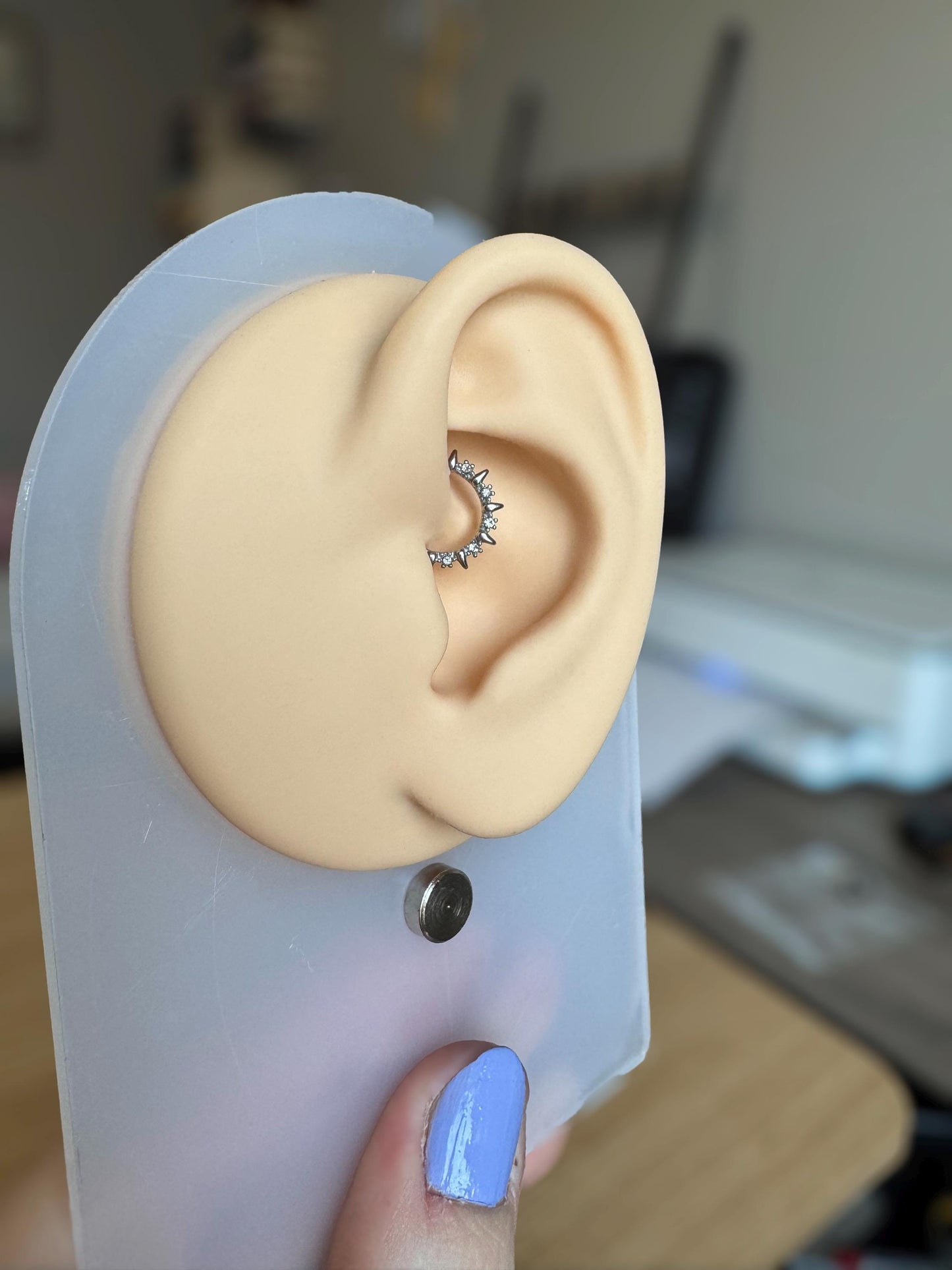 Sparkly Mini Spike Daith Earring