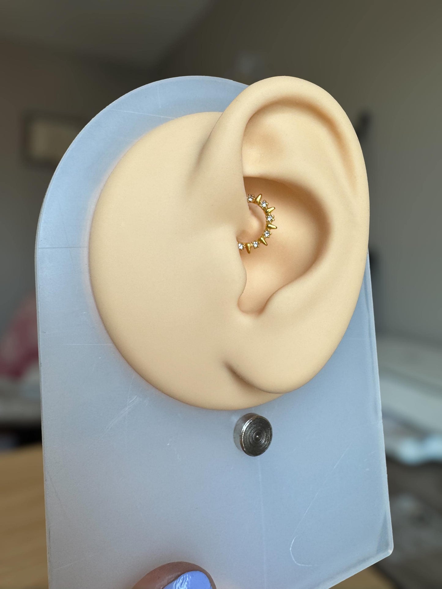 Dainty Spiked Daith Earring