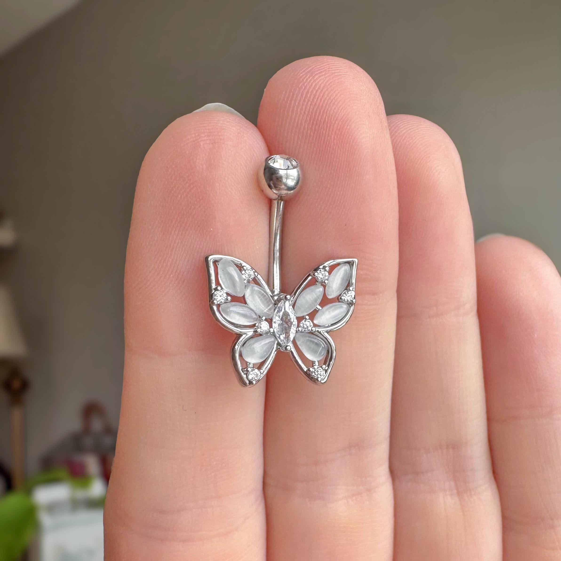 Aelira Belly Button Ring-Belly Button Rings-Elara Body Jewelry