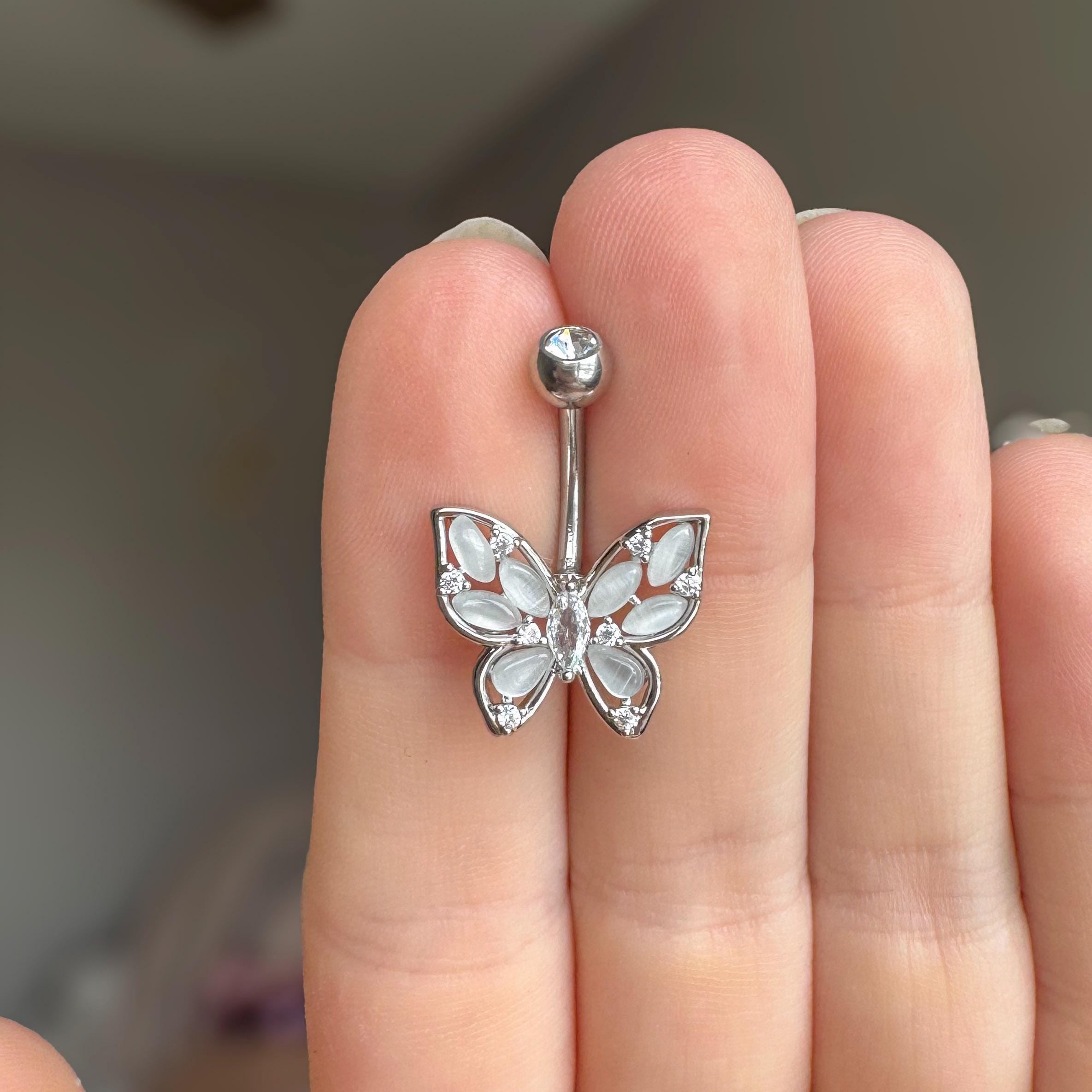 Aelira Belly Button Ring-Belly Button Rings-Elara Body Jewelry