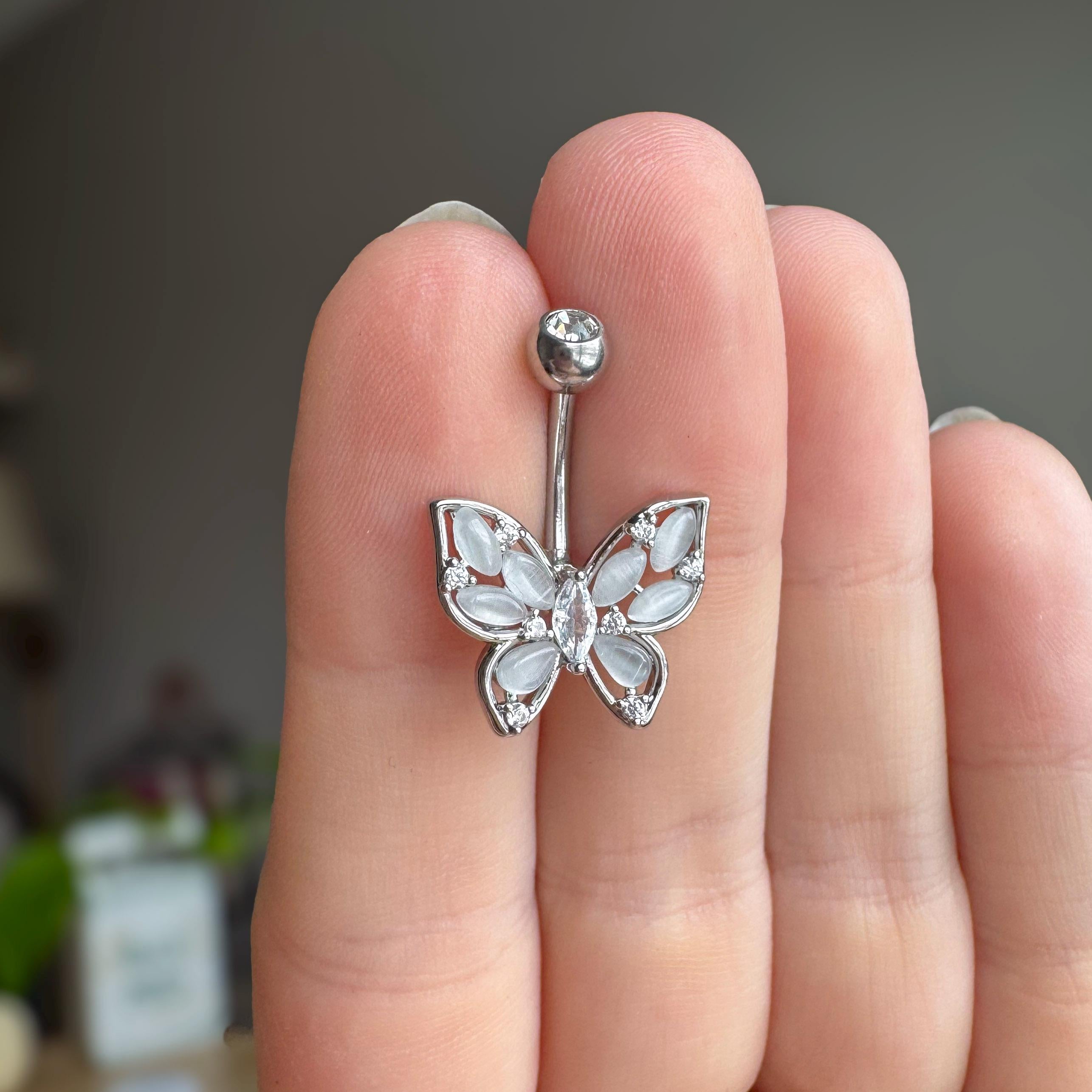 Aelira Belly Button Ring-Belly Button Rings-Elara Body Jewelry