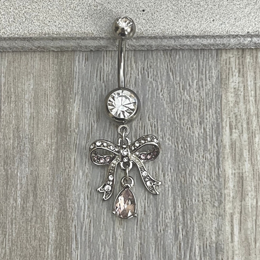 Alourette Belly Button Ring-Belly Button Rings-Elara Body Jewelry
