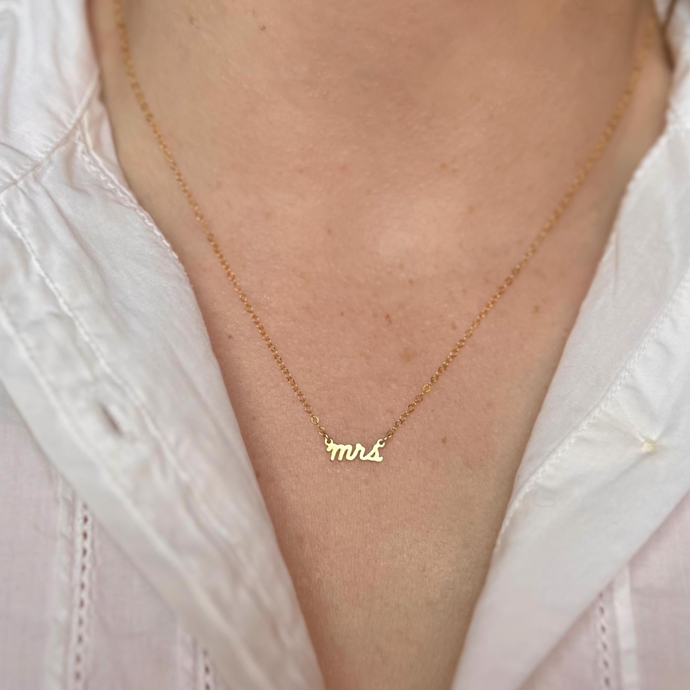 Eternal Vow Gold Fill Necklace-Necklace-Elara Body Jewelry