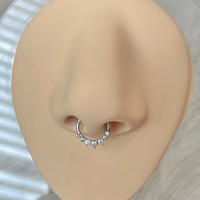 Euphora Celeste Septum Ring-Septum Ring-Elara Body Jewelry