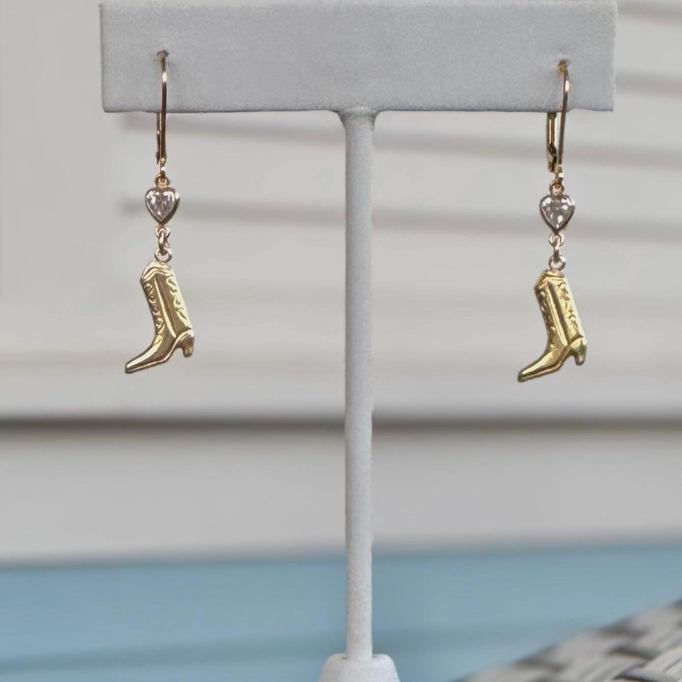 Gold Dust Rodeo Earrings-Earrings-Elara Body Jewelry