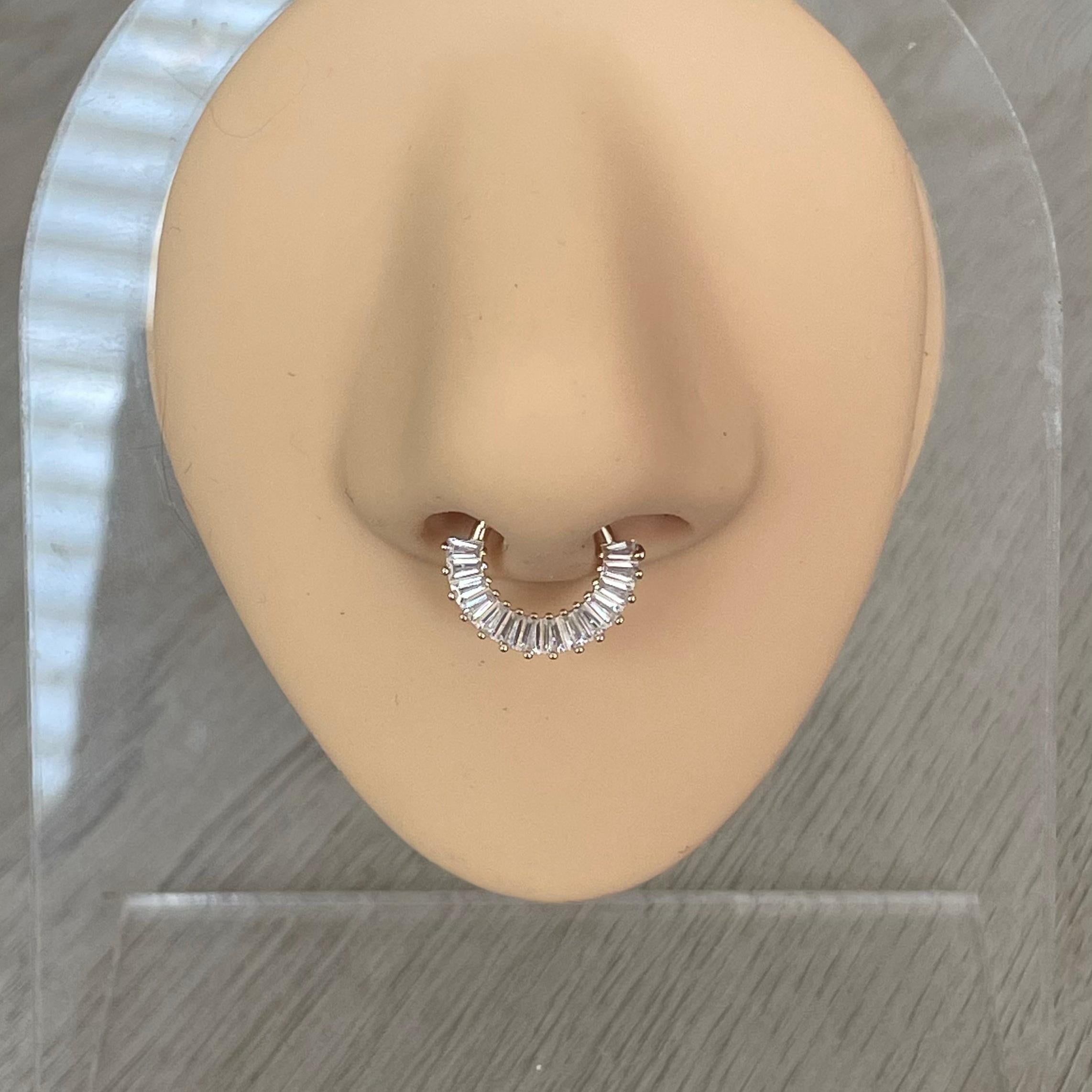 Halo of Seraphim Septum Ring-Septum Ring-Elara Body Jewelry