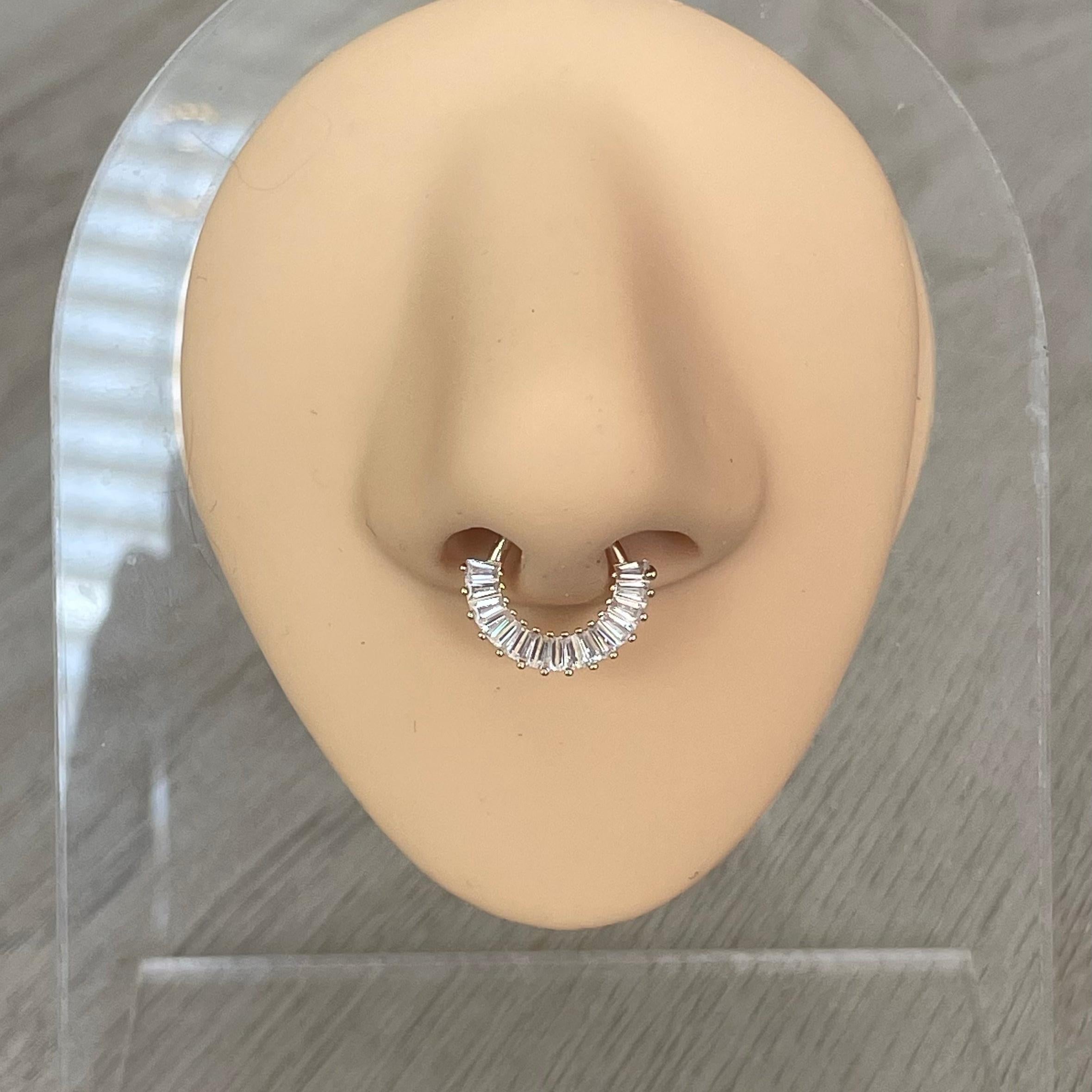 Halo of Seraphim Septum Ring-Septum Ring-Elara Body Jewelry