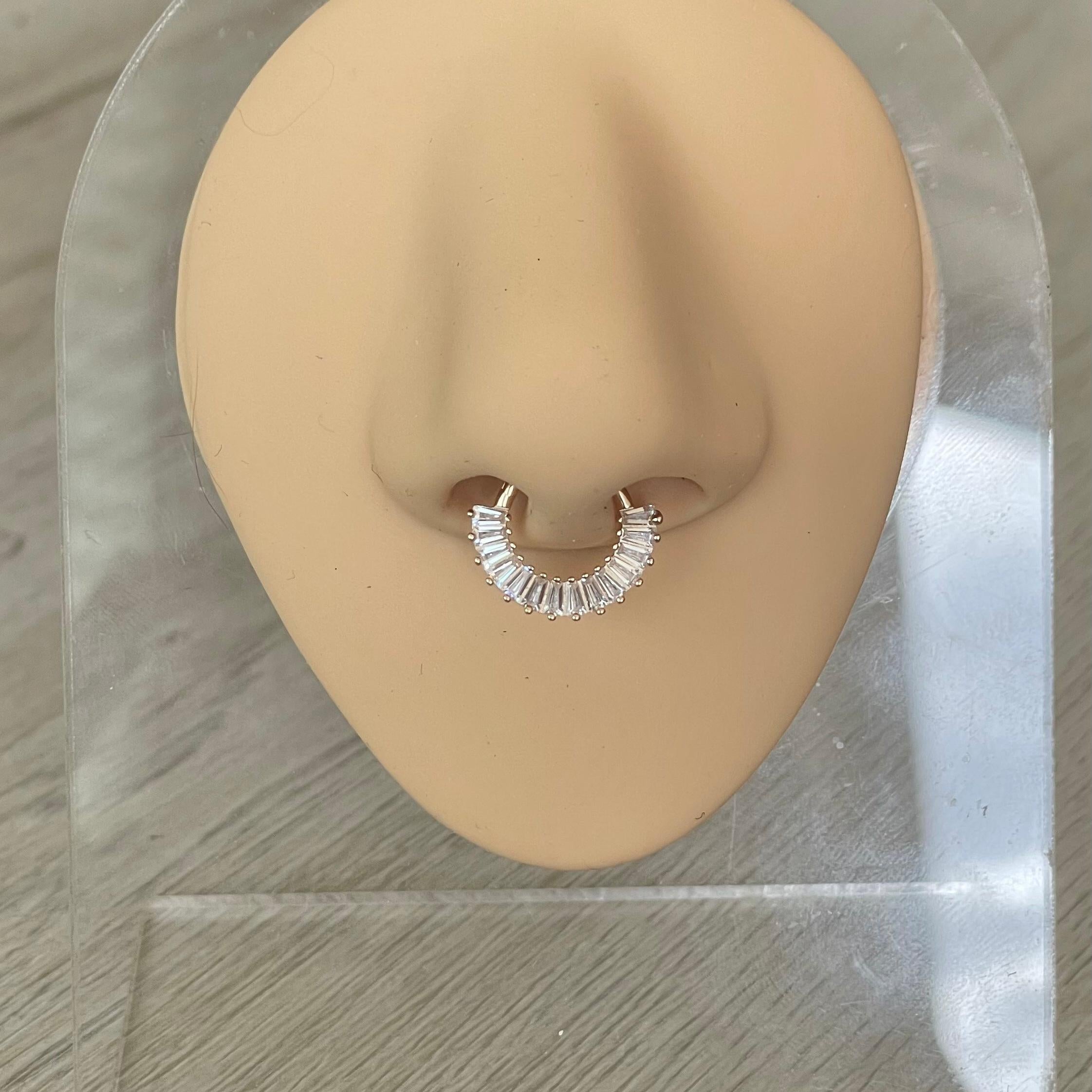 Halo of Seraphim Septum Ring-Septum Ring-Elara Body Jewelry