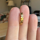 Luxe Heartfall Belly Button Ring-Belly Button Rings-Gold-Elara Body Jewelry