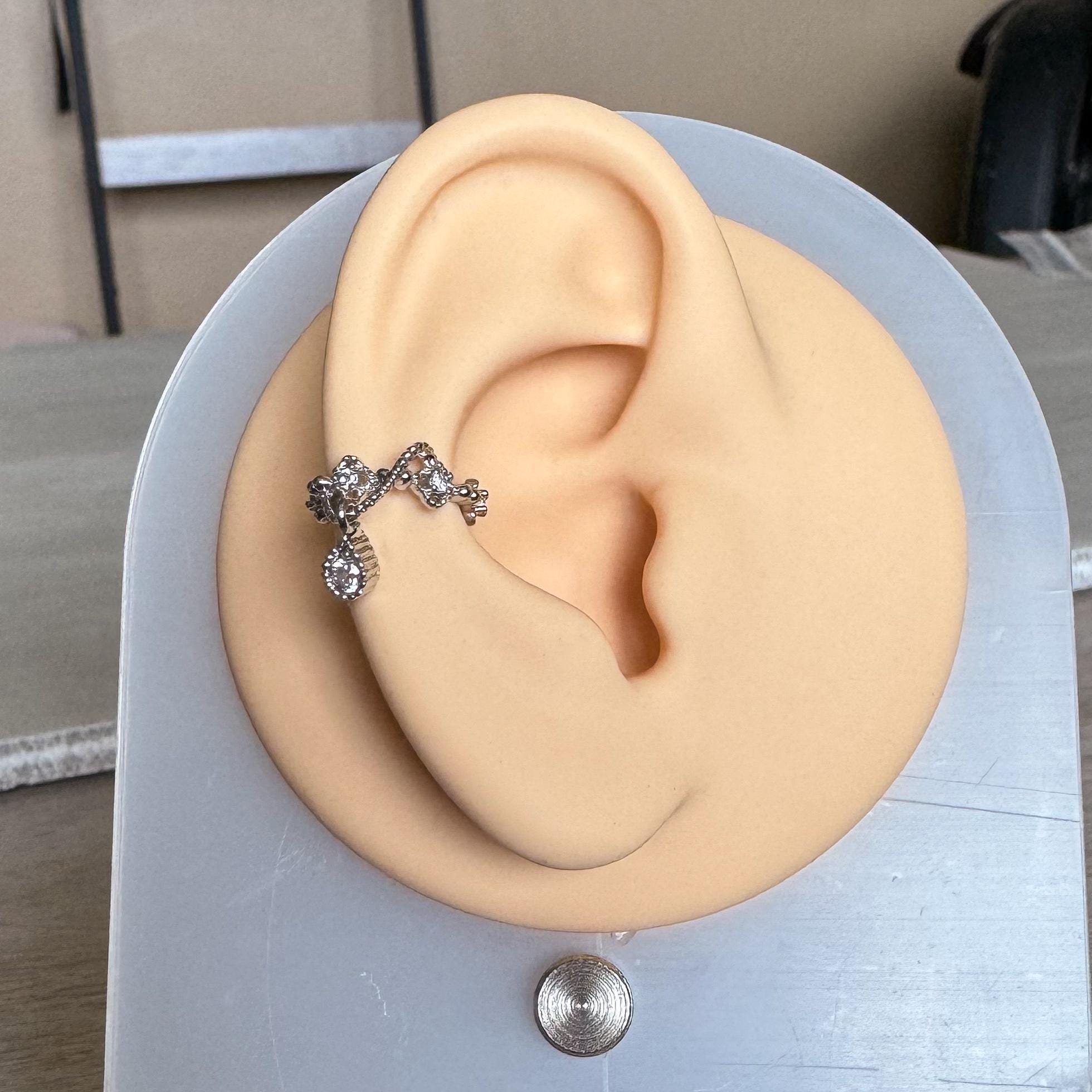Marielle's Crown Ear Cuff-Ear Cuff-Elara Body Jewelry