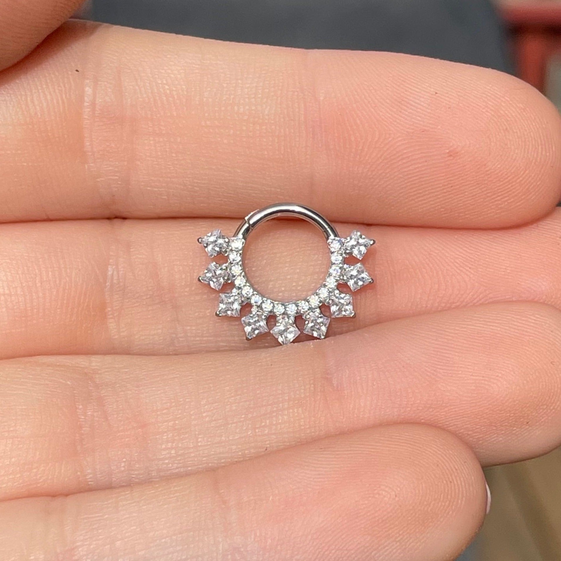 Oranessa Daith Earring-Daith Earring-Elara Body Jewelry