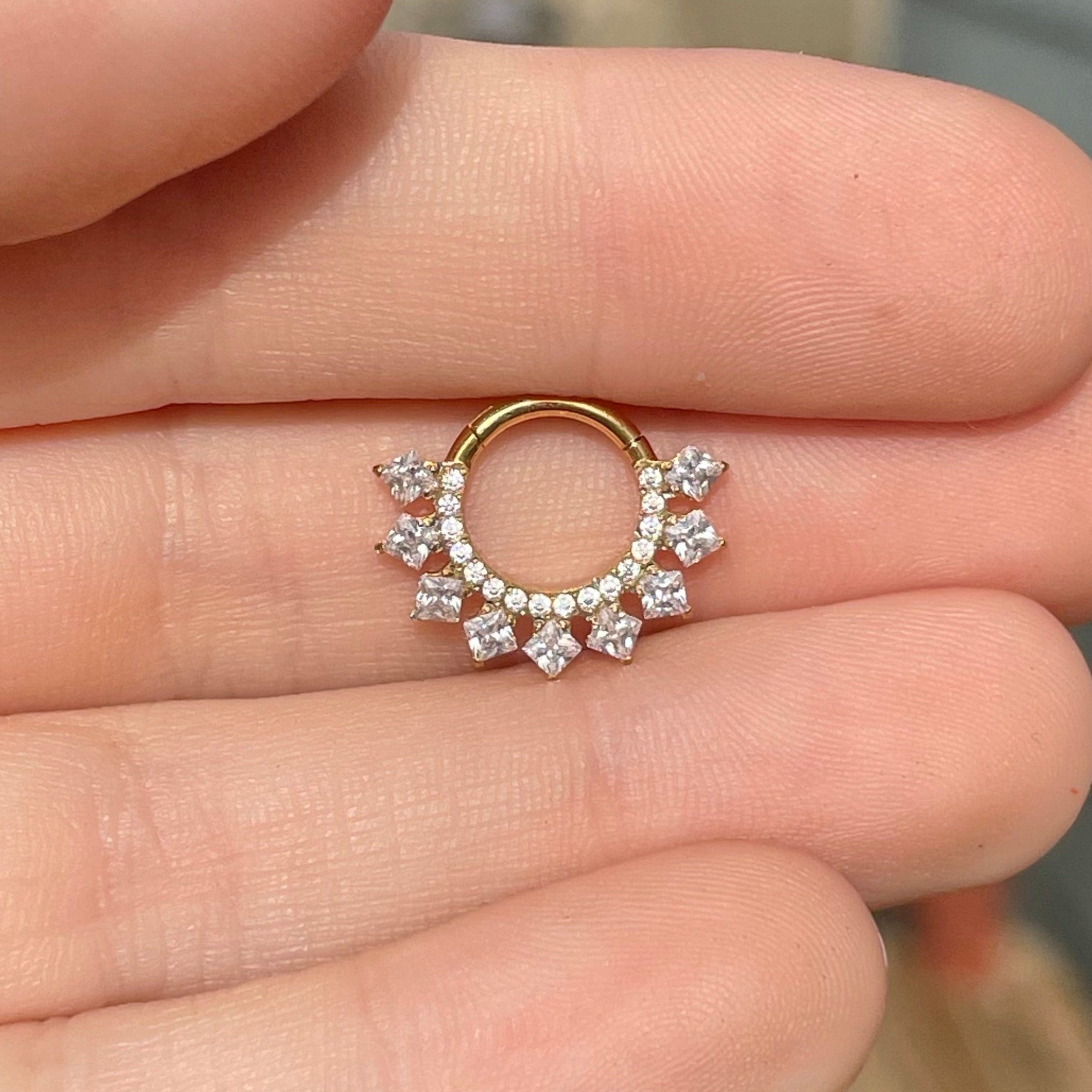 Oranessa Daith Earring-Daith Earring-Elara Body Jewelry