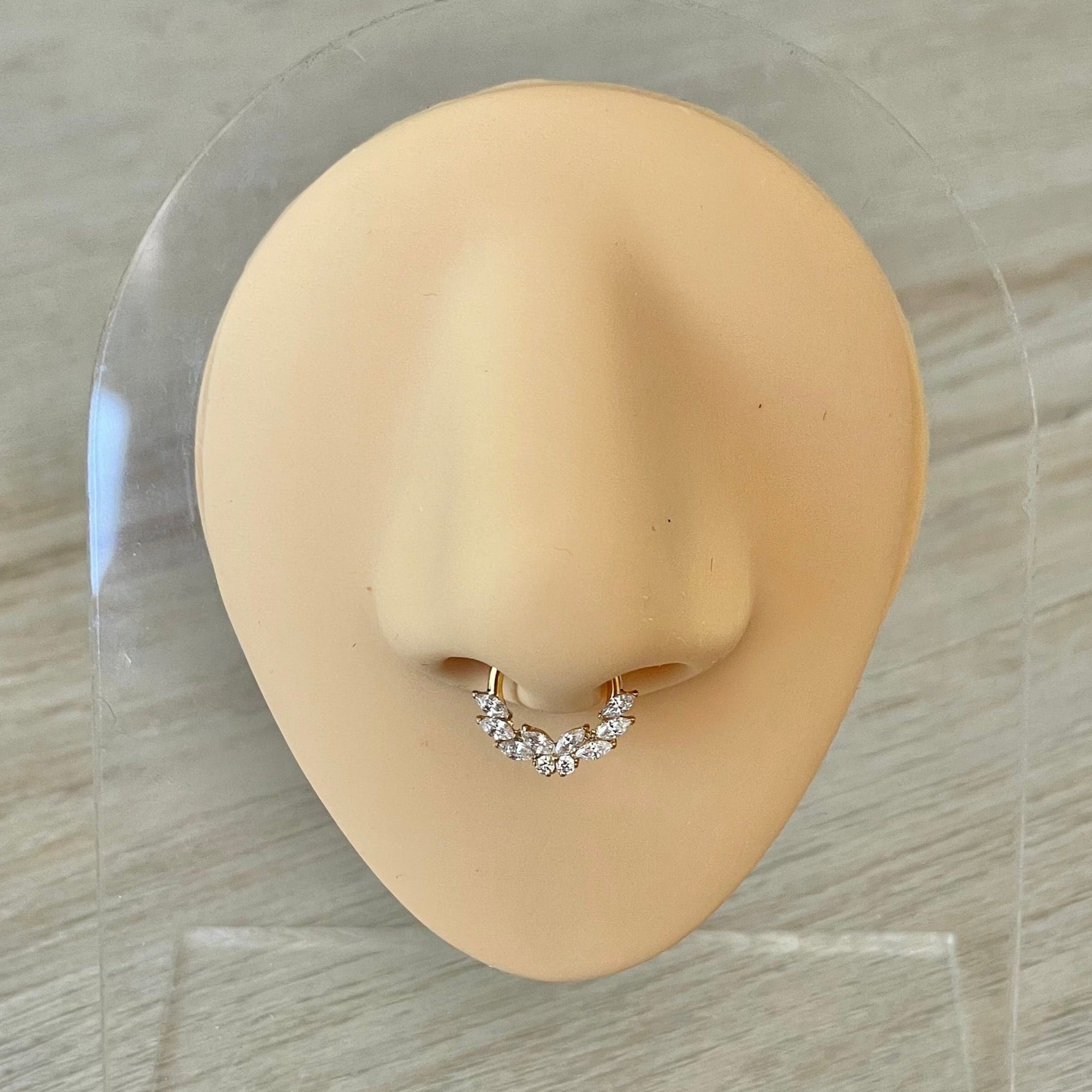Papillon Celeste Septum Ring-Septum Ring-Elara Body Jewelry