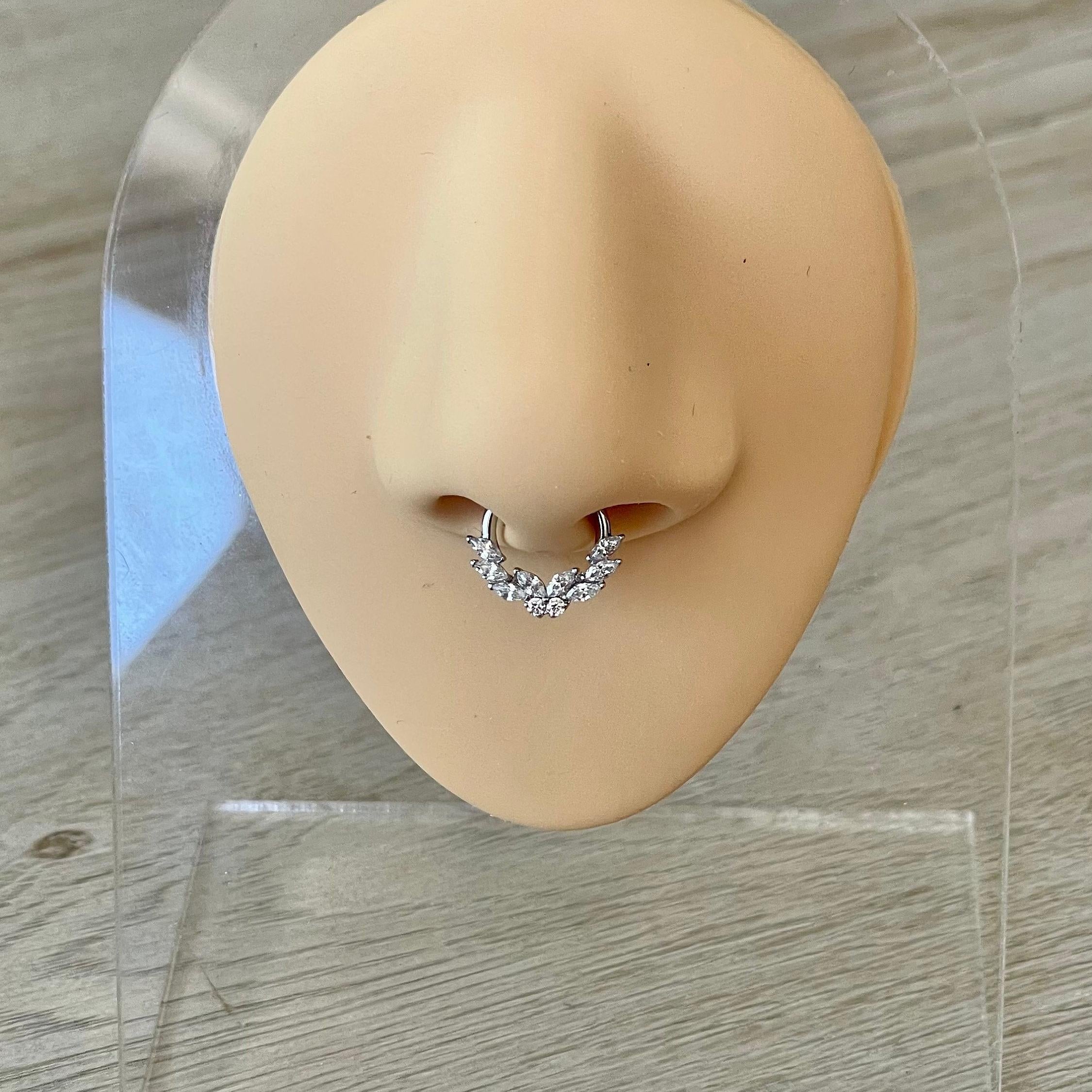 Papillon Celeste Septum Ring-Septum Ring-Elara Body Jewelry
