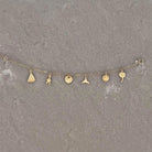 Solara Tides Gold Fill Charm Bracelet-Elara Body Jewelry