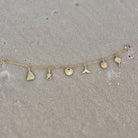 Solara Tides Gold Fill Charm Bracelet-Bracelet-Elara Body Jewelry