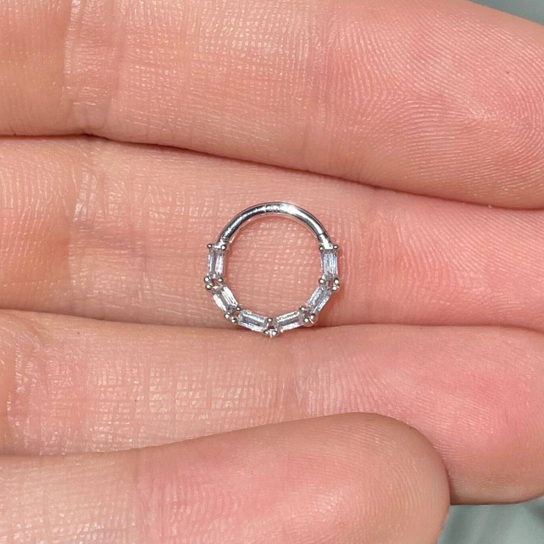 Solenne Daith Earring-Daith Earring-Elara Body Jewelry