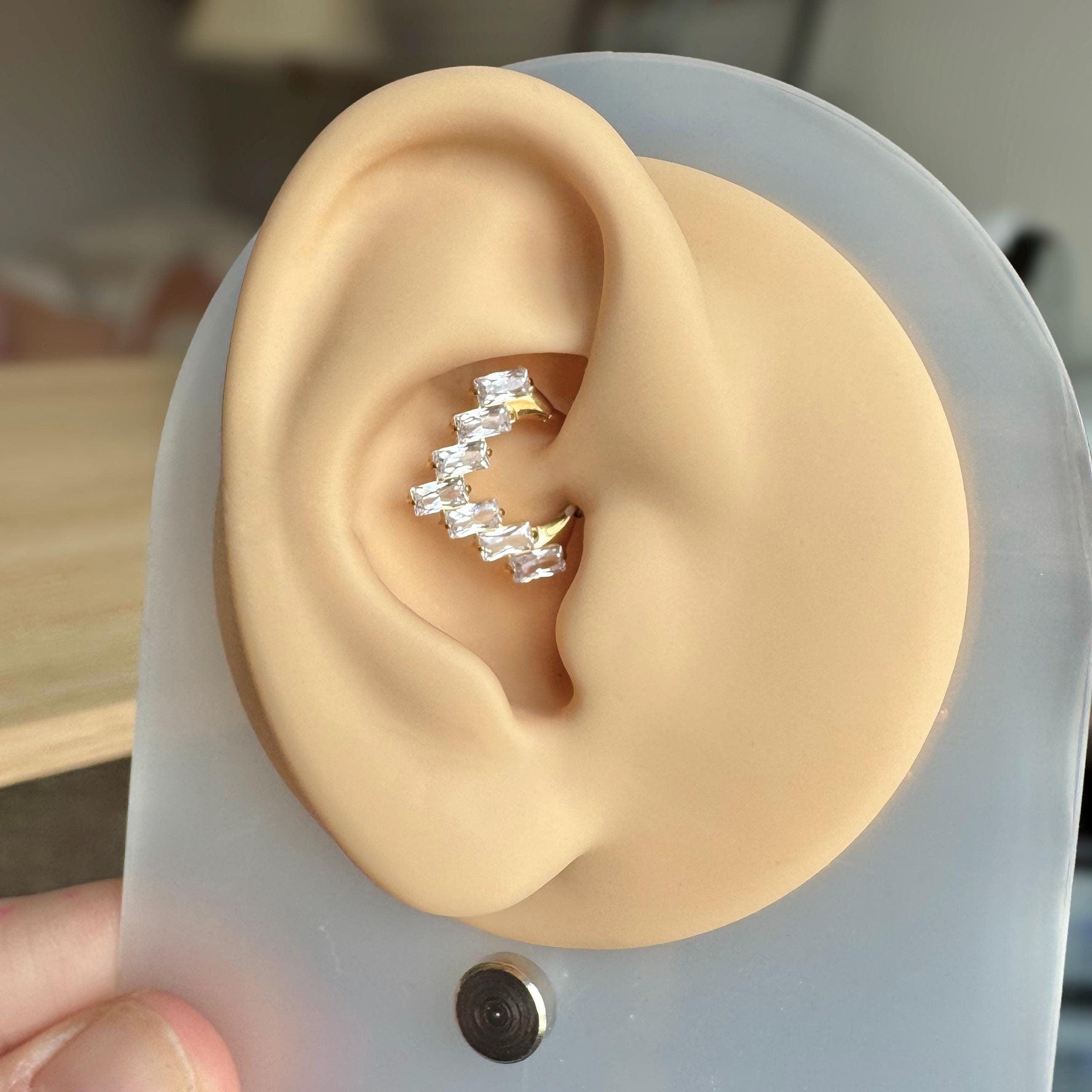 Vanguard Prism Daith Earring-Daith Earring-Elara Body Jewelry