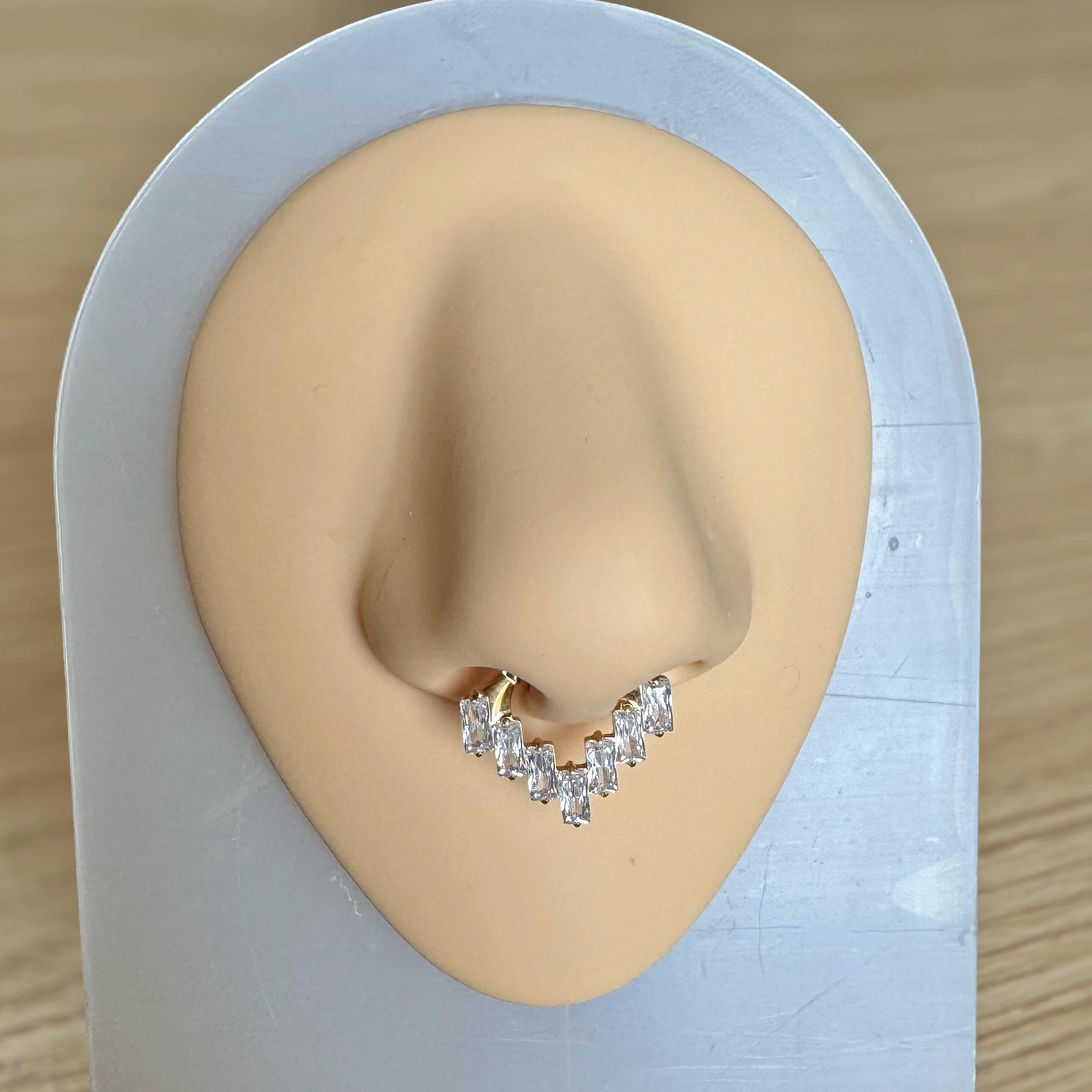 Vanguard Prism Septum Ring-Septum Ring-Elara Body Jewelry