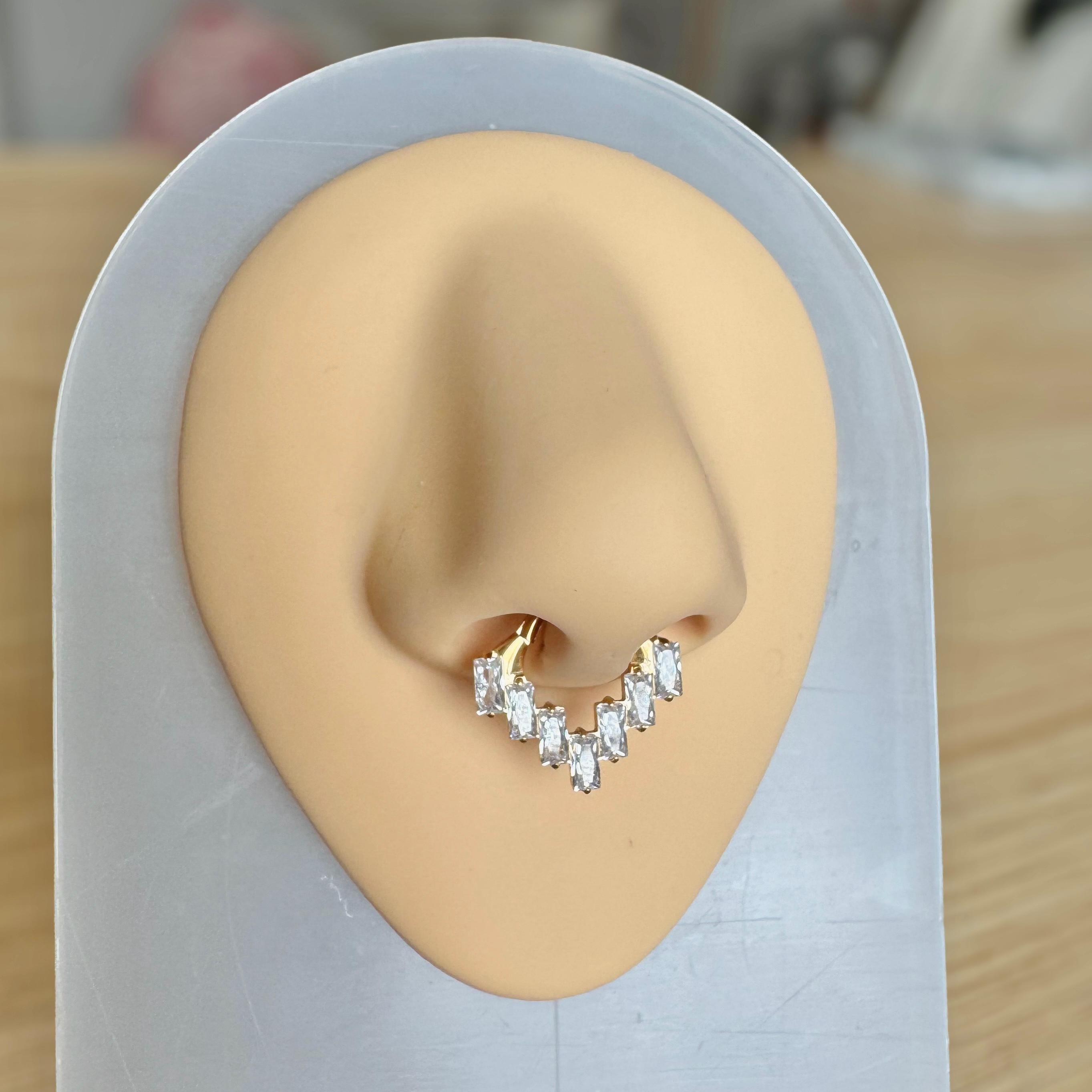 Vanguard Prism Septum Ring-Septum Ring-Elara Body Jewelry