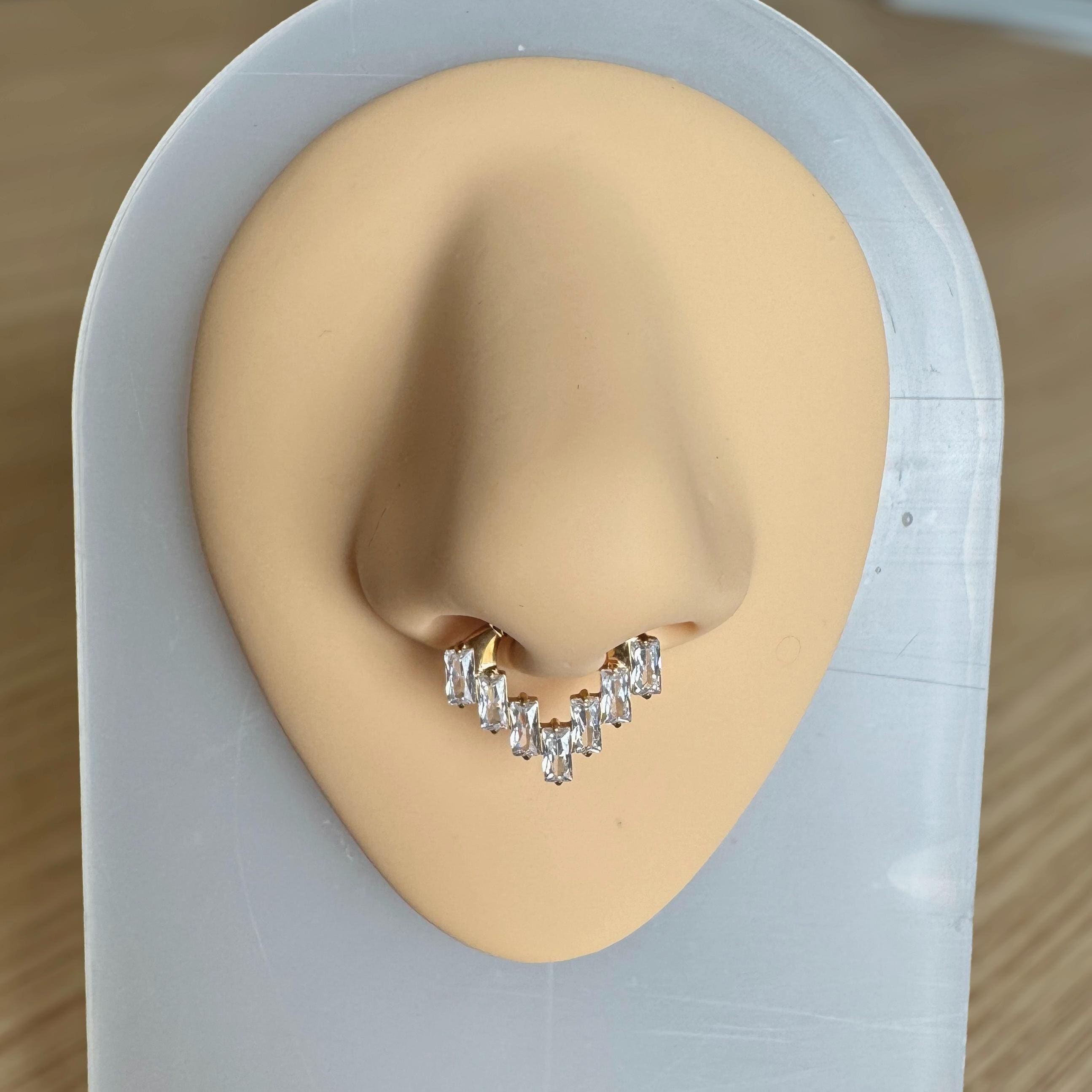 Vanguard Prism Septum Ring-Septum Ring-Elara Body Jewelry