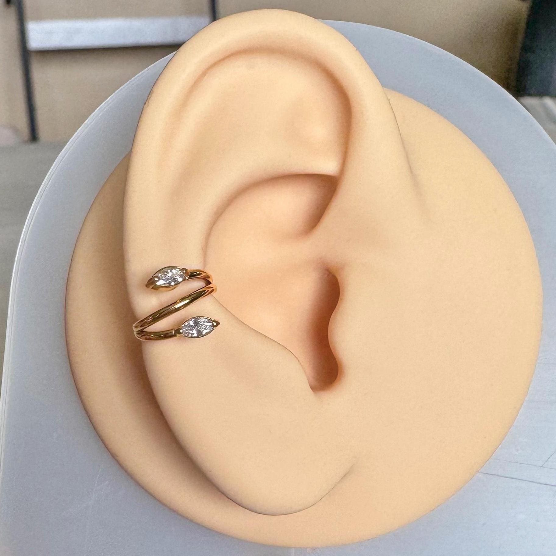 Veralis Vineyard Conch Earring-Elara Body Jewelry