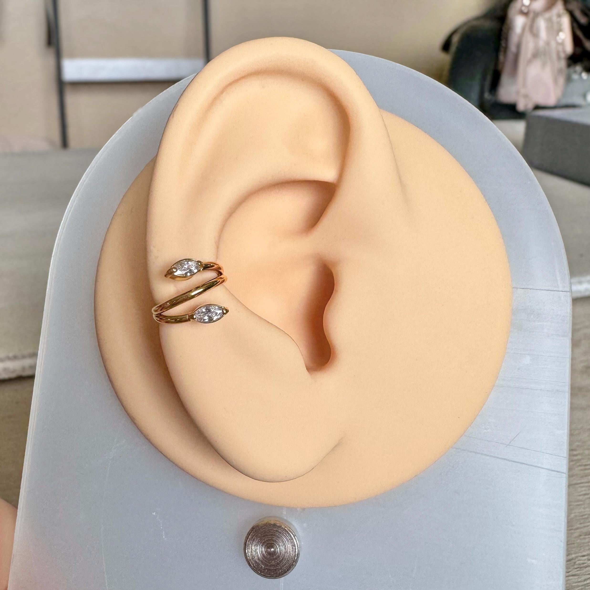 Veralis Vineyard Conch Earring-Elara Body Jewelry