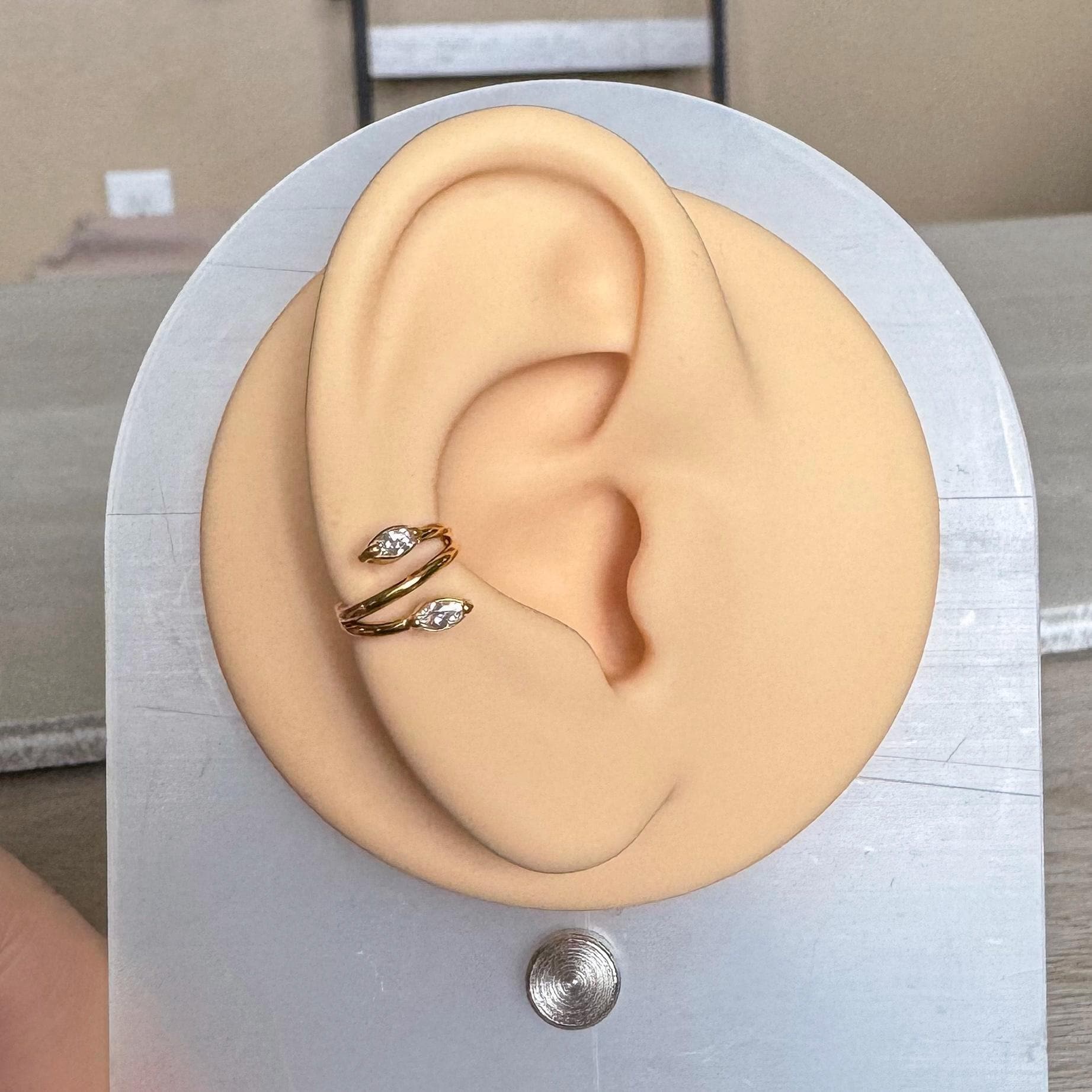 Veralis Vineyard Conch Earring-Elara Body Jewelry