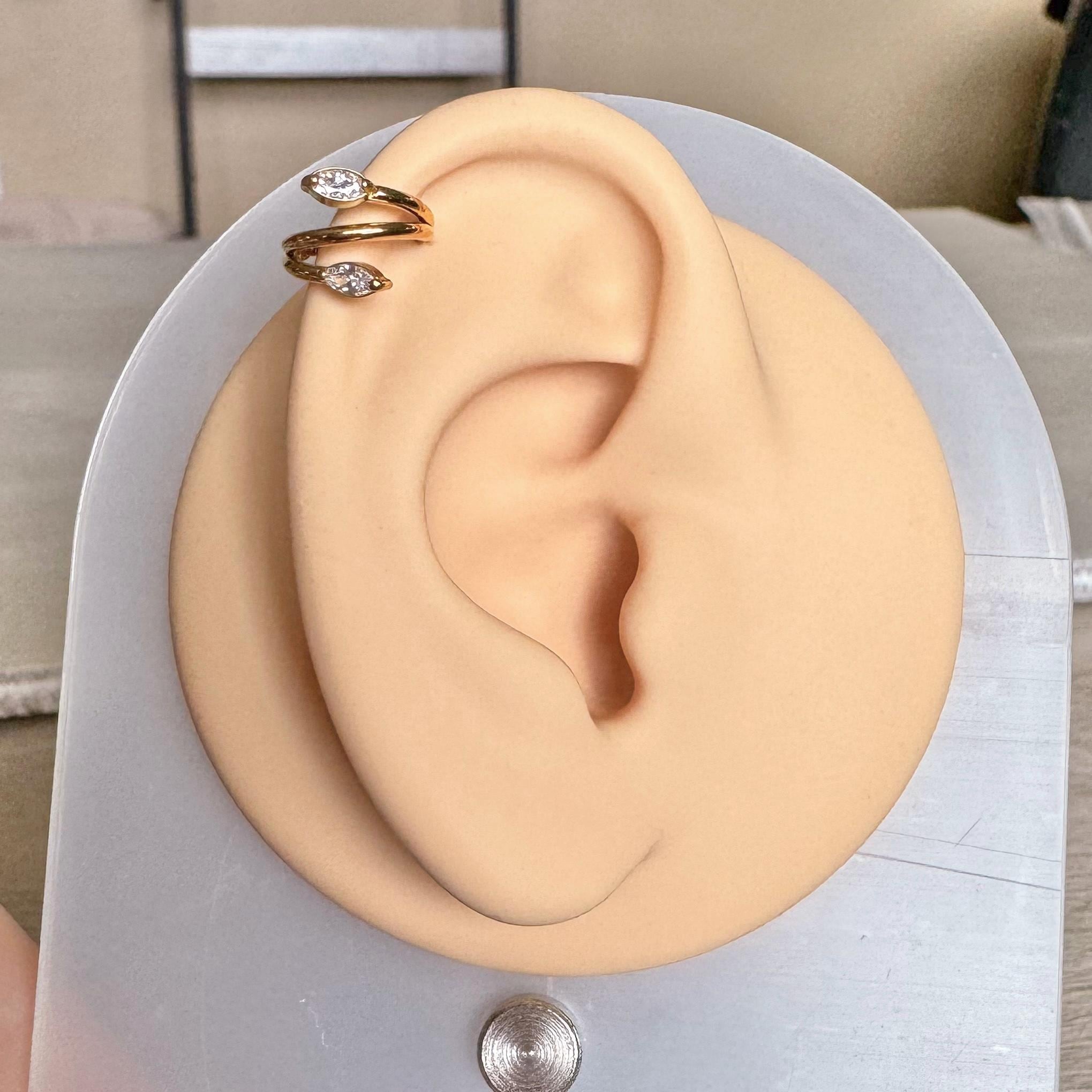 Veralis Vineyard Helix Earring-Cartilage Earring-Elara Body Jewelry