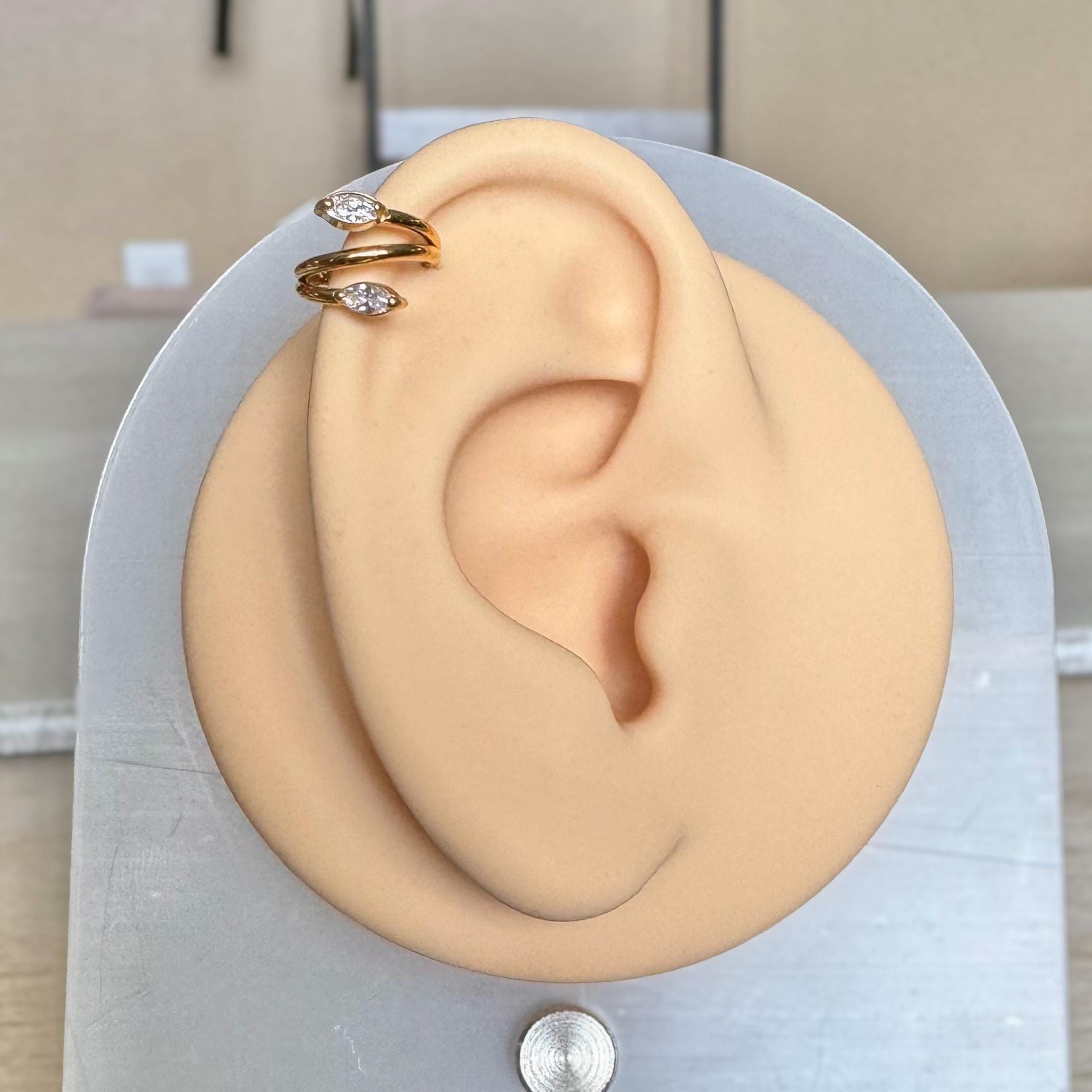 Veralis Vineyard Helix Earring-Cartilage Earring-Elara Body Jewelry