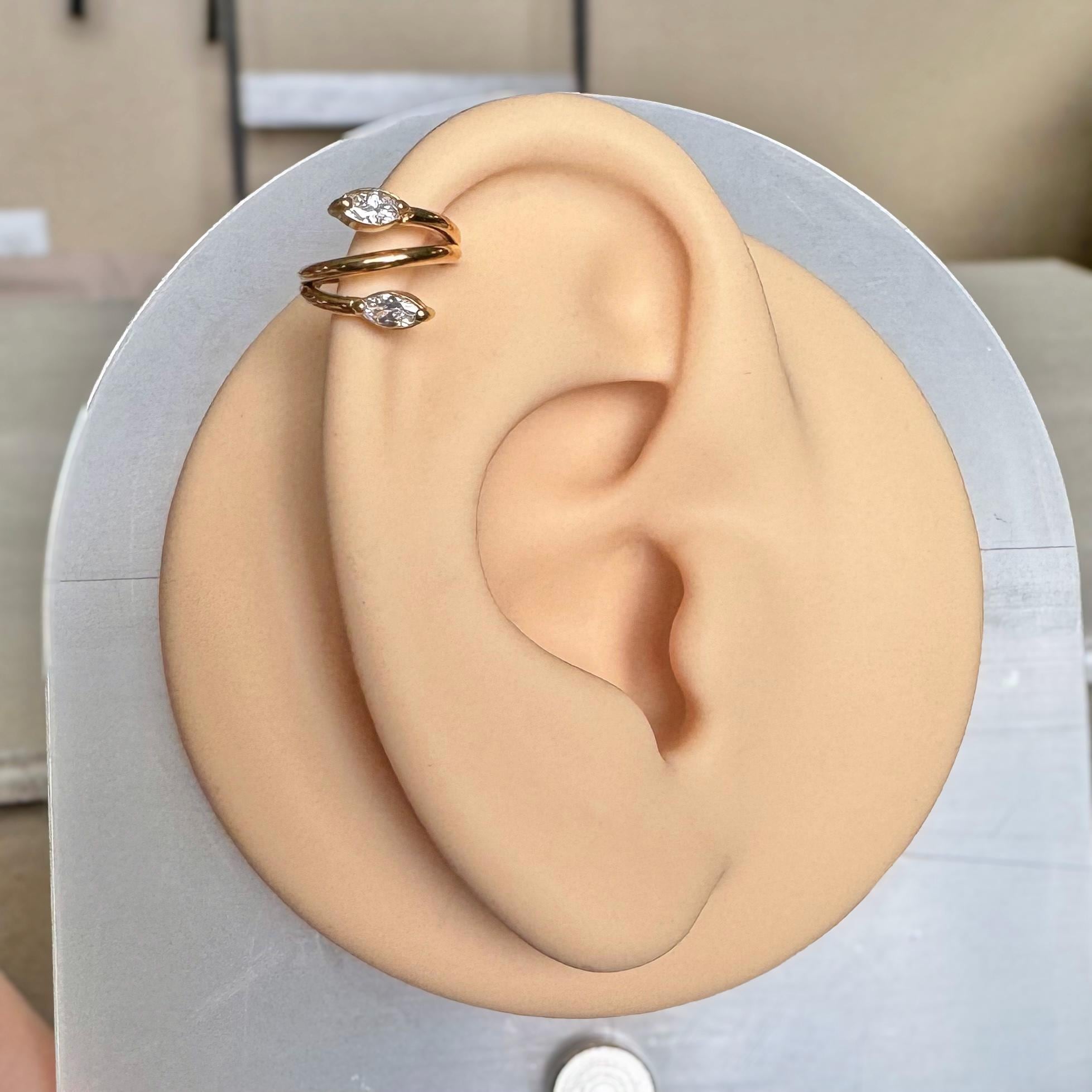 Veralis Vineyard Helix Earring-Cartilage Earring-Elara Body Jewelry