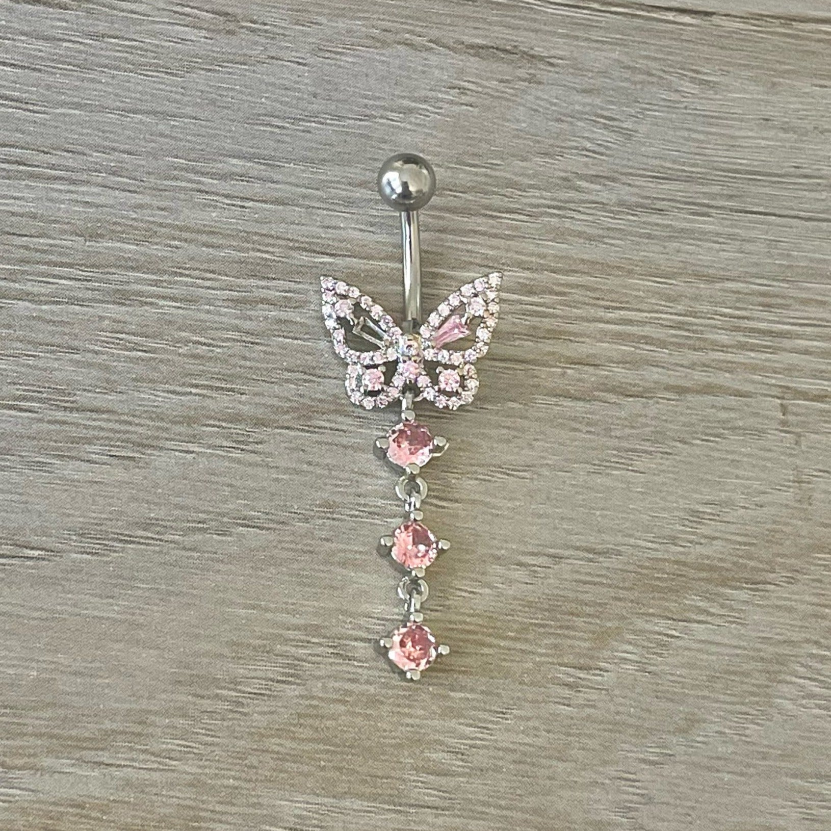 Aeris Belly Button Ring-Belly Button Rings-Elara Body Jewelry