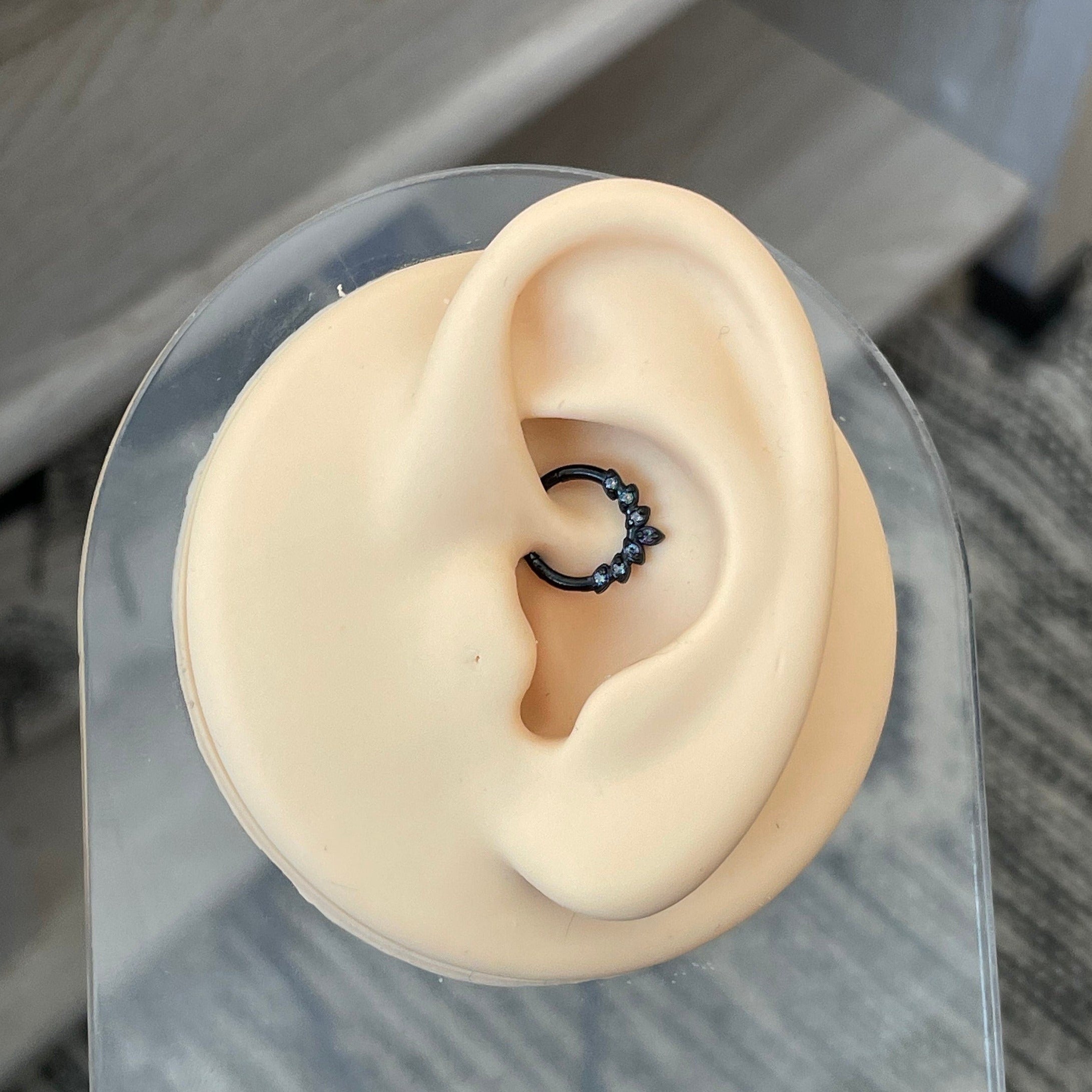Althea Aura Daith Earring-Daith Earring-Elara Body Jewelry