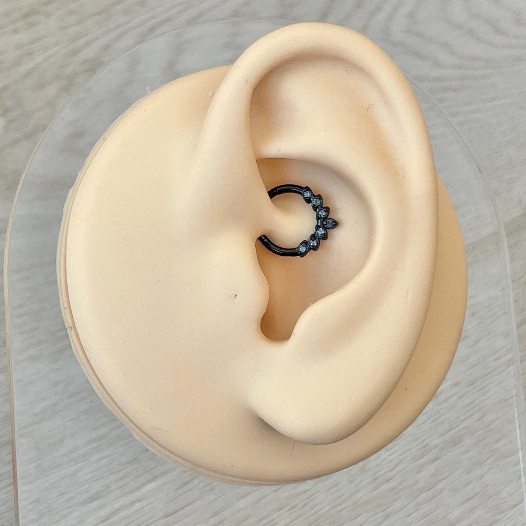 Althea Aura Daith Earring-Daith Earring-Elara Body Jewelry