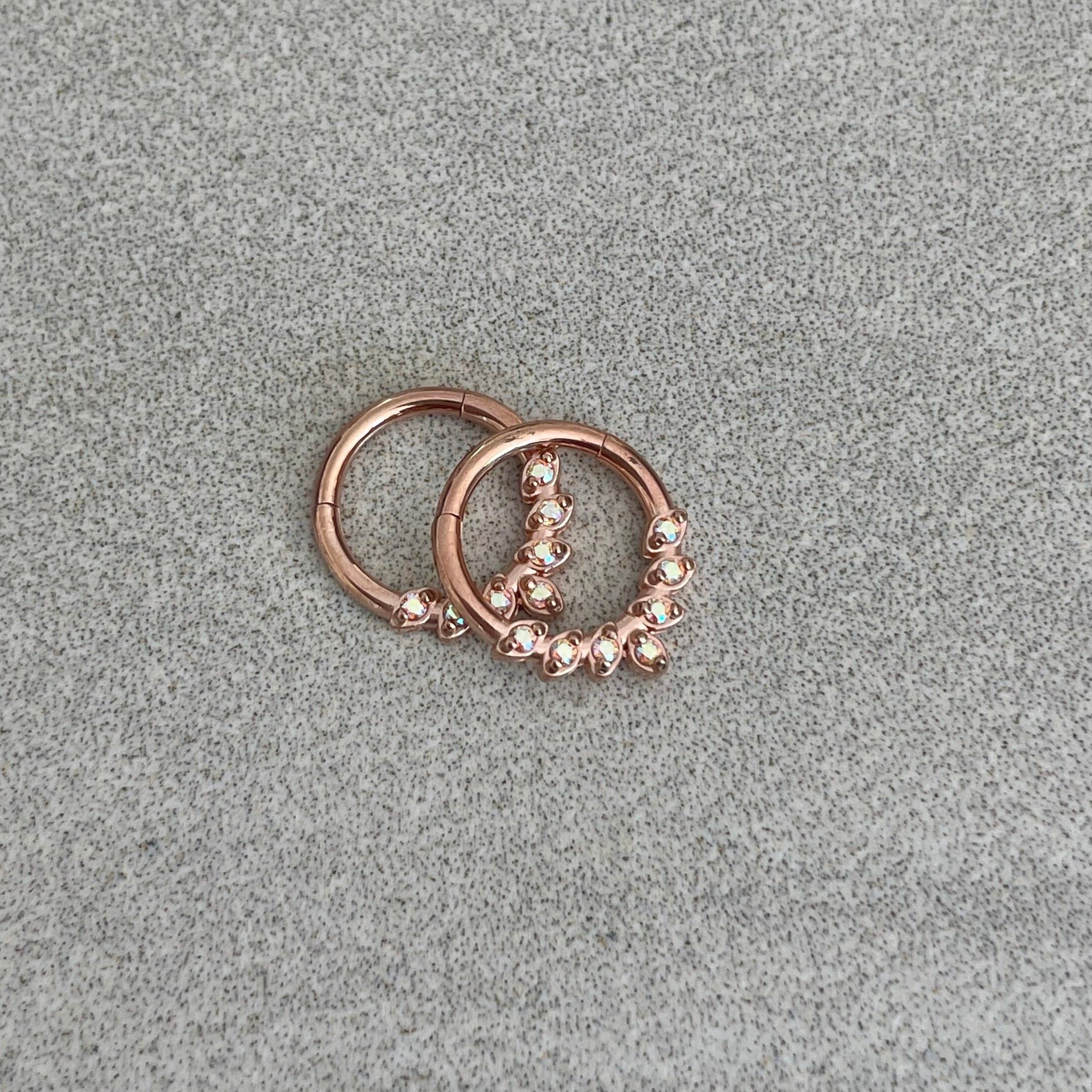 Althea Aura Daith Earring-Daith Earring-Elara Body Jewelry