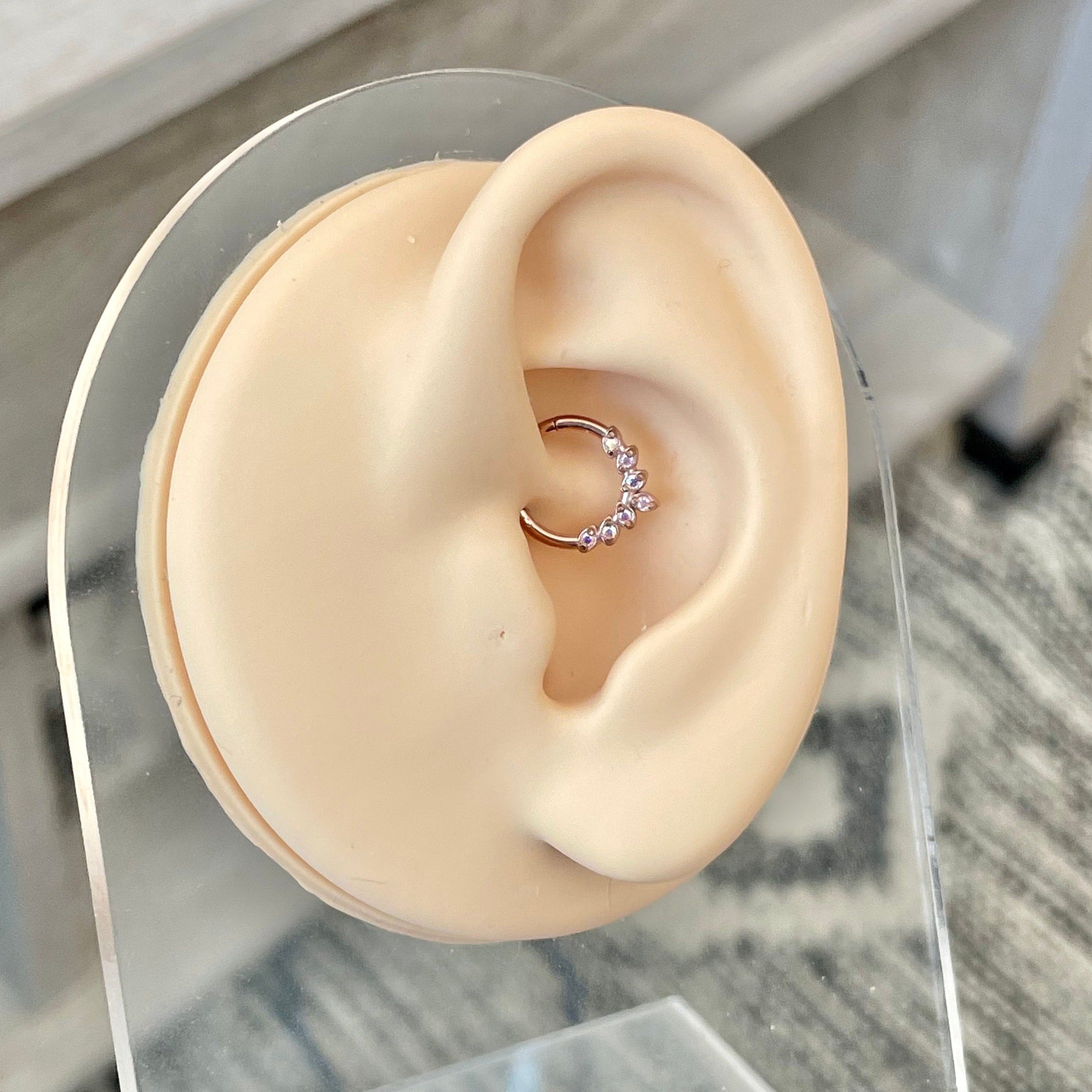 Althea Aura Daith Earring-Daith Earring-Elara Body Jewelry