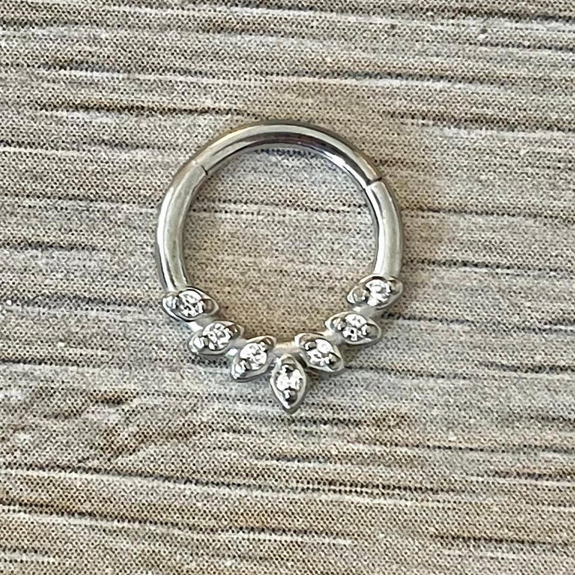 Althea Aura Daith Earring-Daith Earring-Elara Body Jewelry