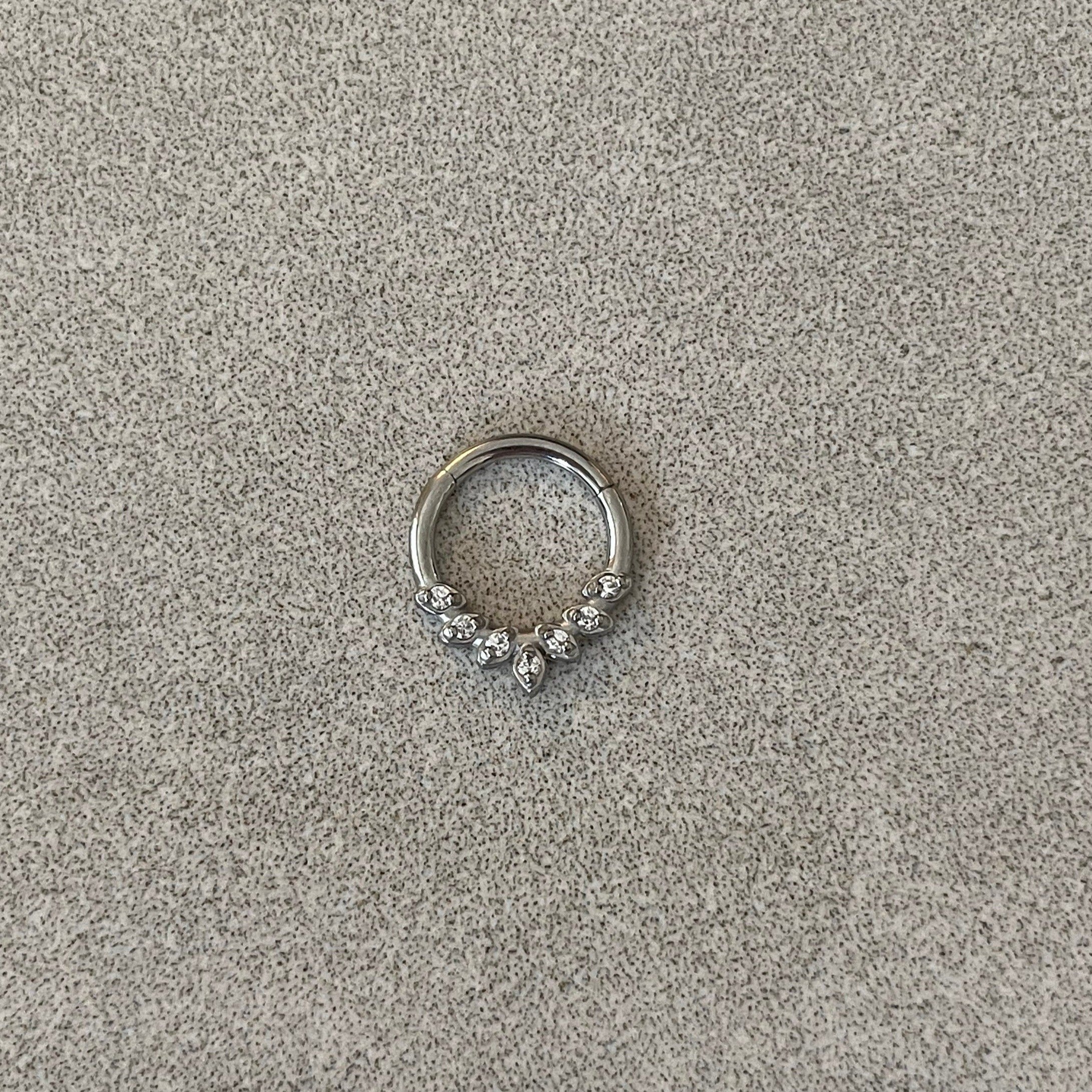 Althea Aura Daith Earring-Daith Earring-Elara Body Jewelry