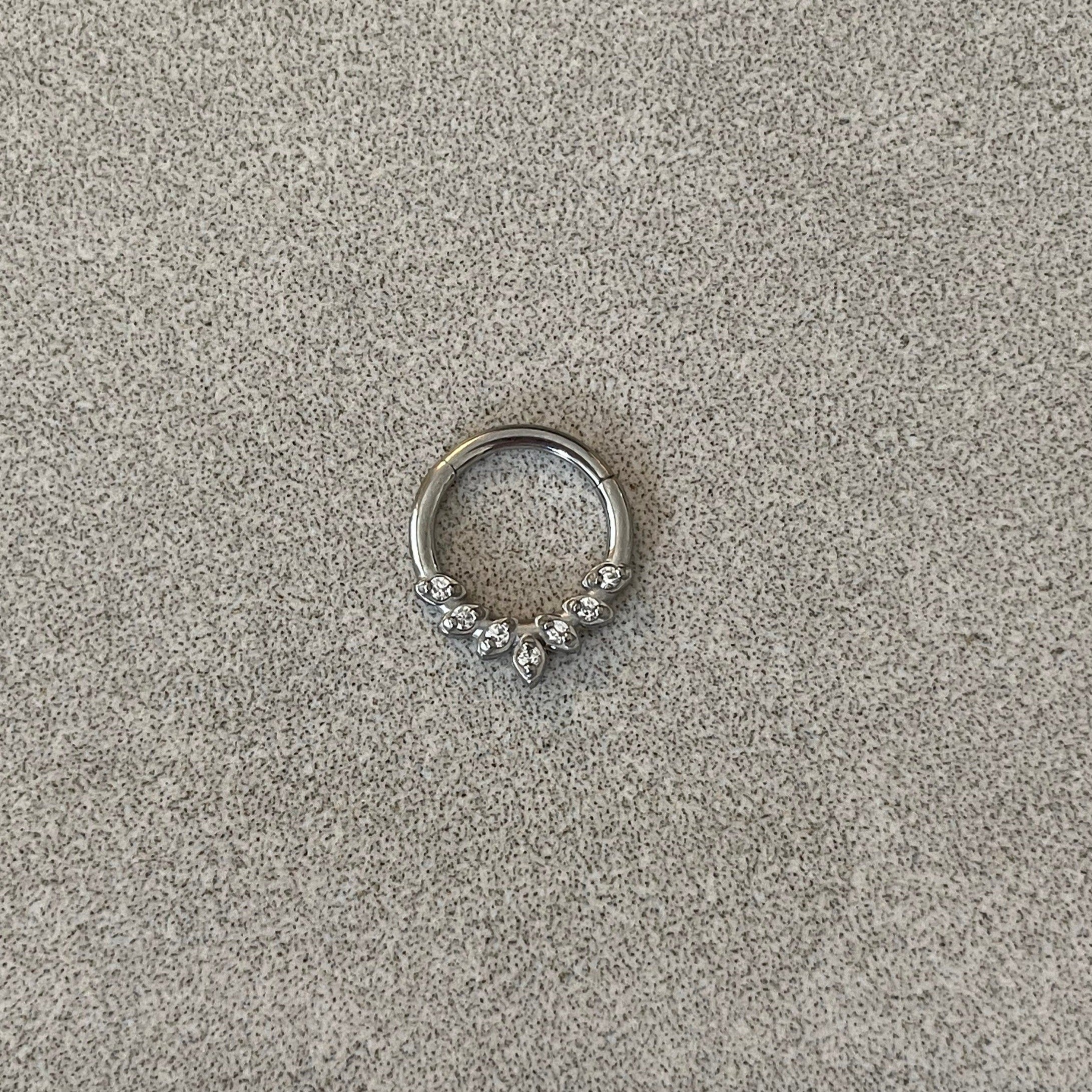 Althea Aura Daith Earring-Daith Earring-Elara Body Jewelry