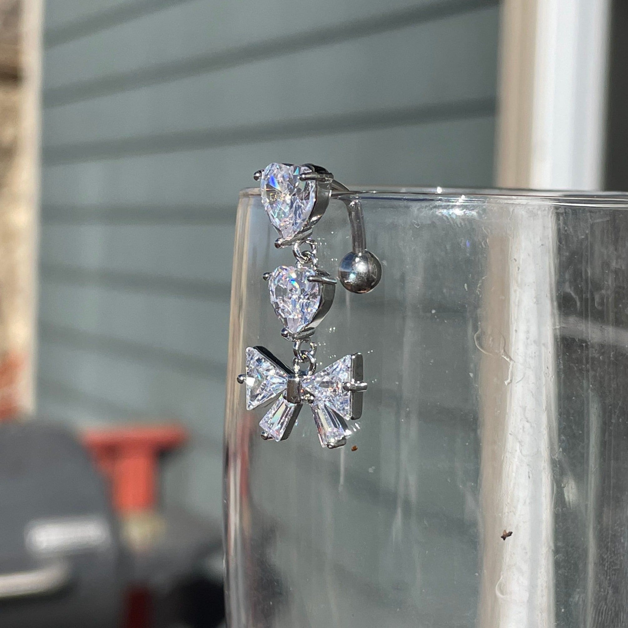 Amorette Belle Belly Button Ring-Belly Button Rings-Elara Body Jewelry