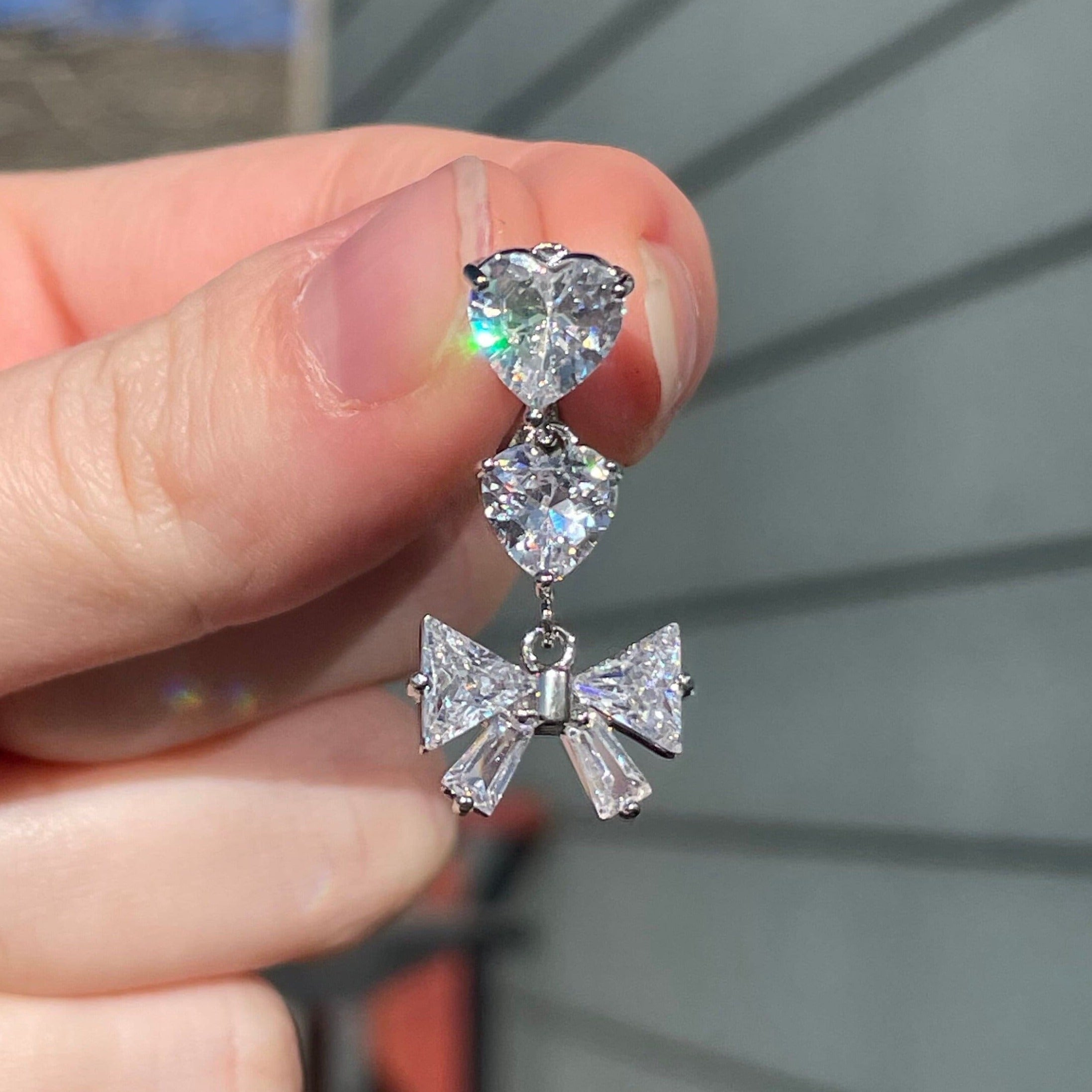 Amorette Belle Belly Button Ring-Belly Button Rings-Silver-Elara Body Jewelry