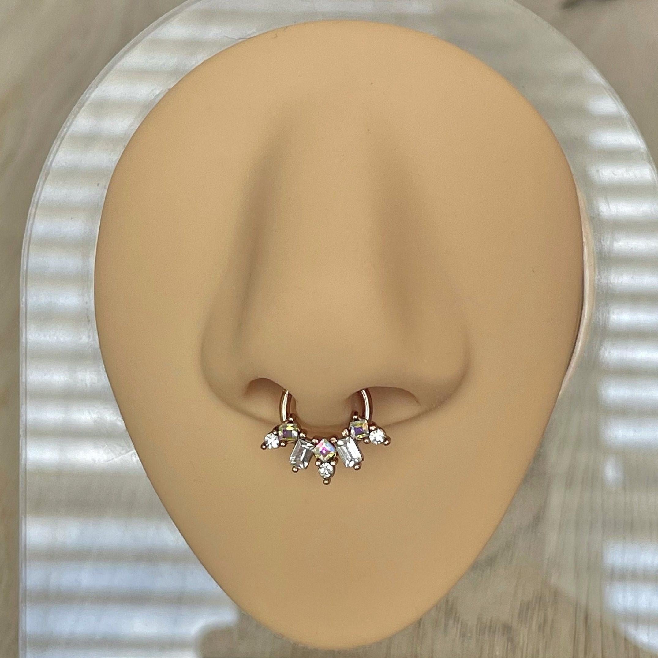 Aureform Septum Ring-Septum Ring-Elara Body Jewelry