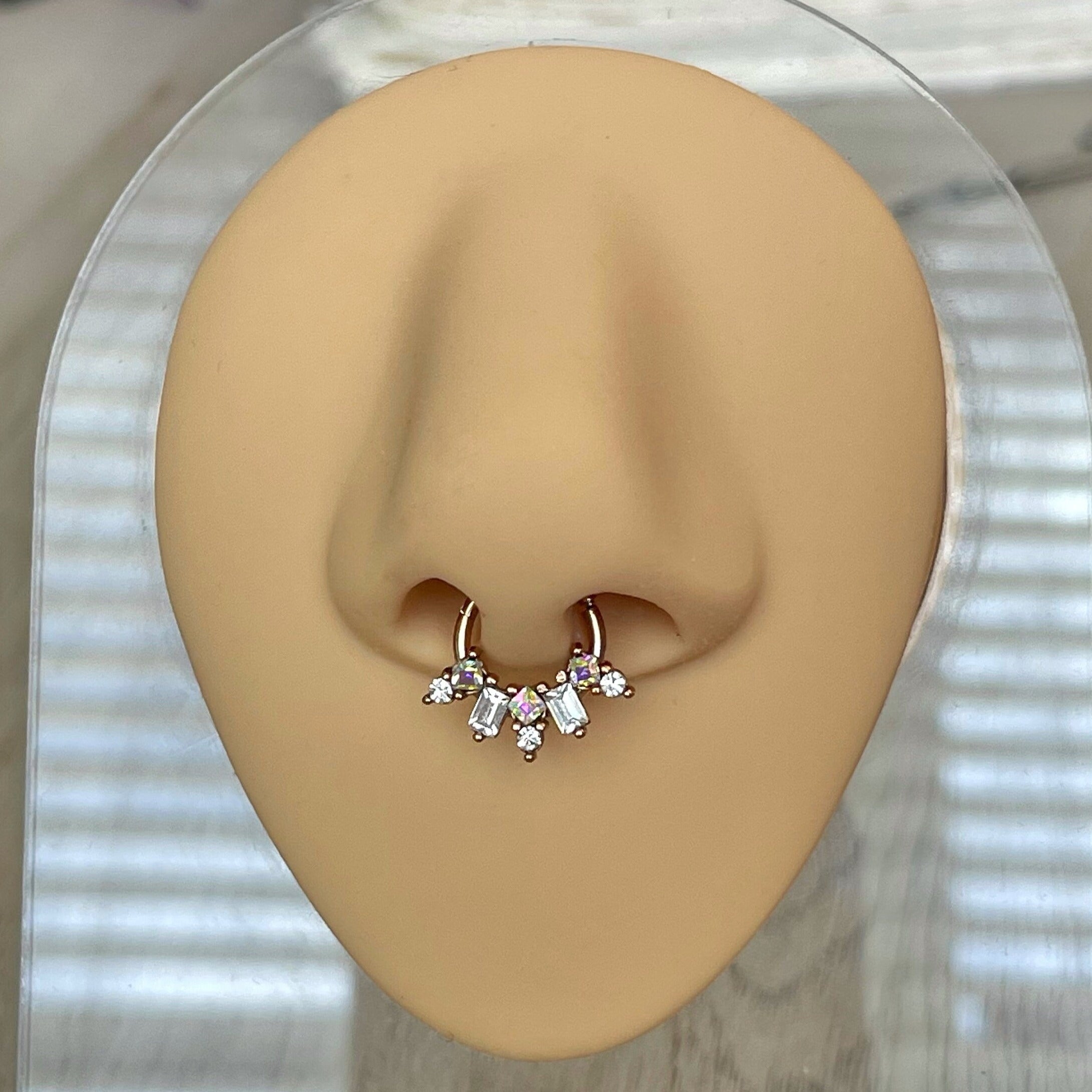 Aureform Septum Ring-Septum Ring-Elara Body Jewelry