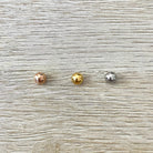 Belly Button Screw Ball Part (14G | 5mm | Surgical Steel | Silver, Gold or Rose Gold)-Belly Button Rings-Elara Body Jewelry
