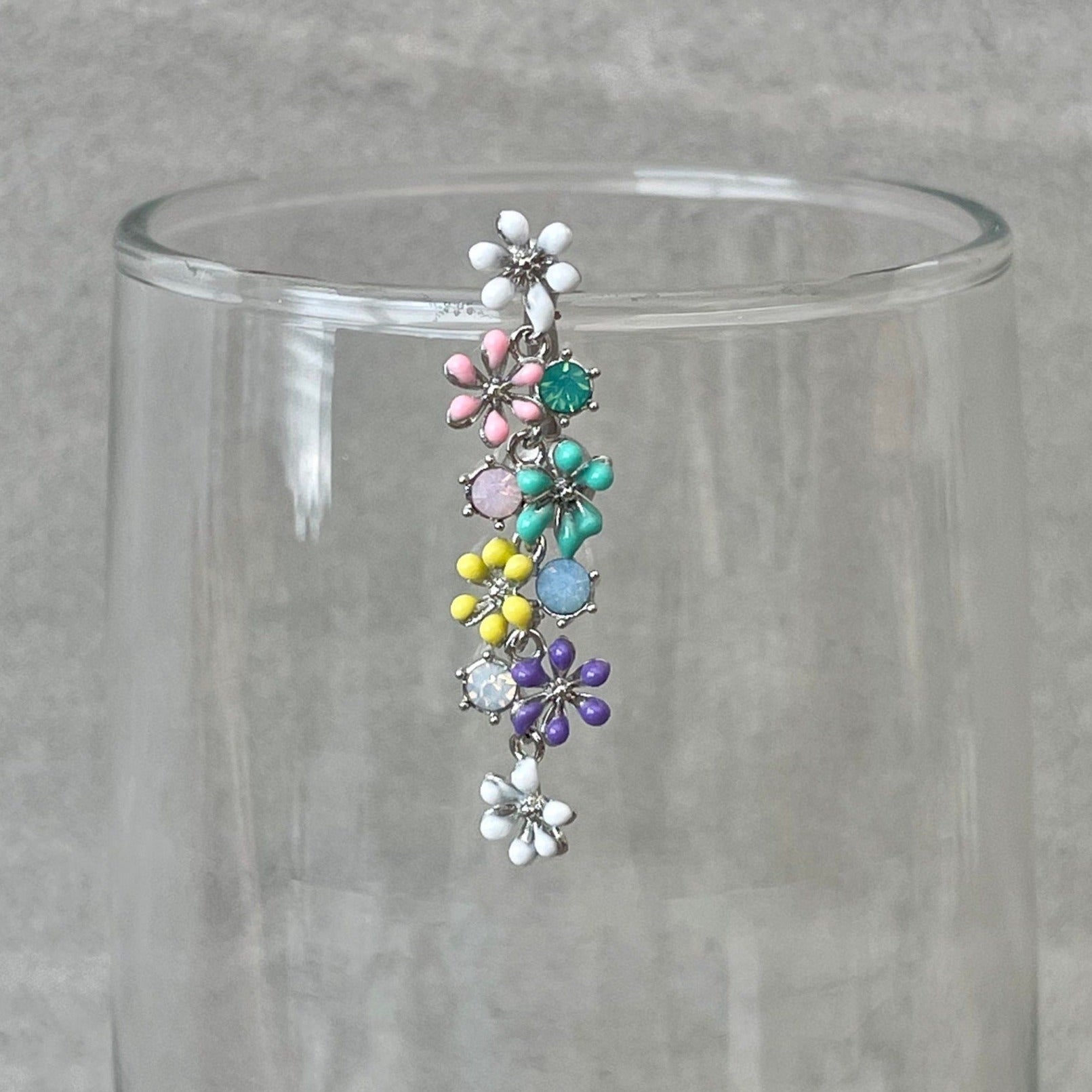 Caelis Fleur Belly Button Ring-Belly Button Rings-Elara Body Jewelry