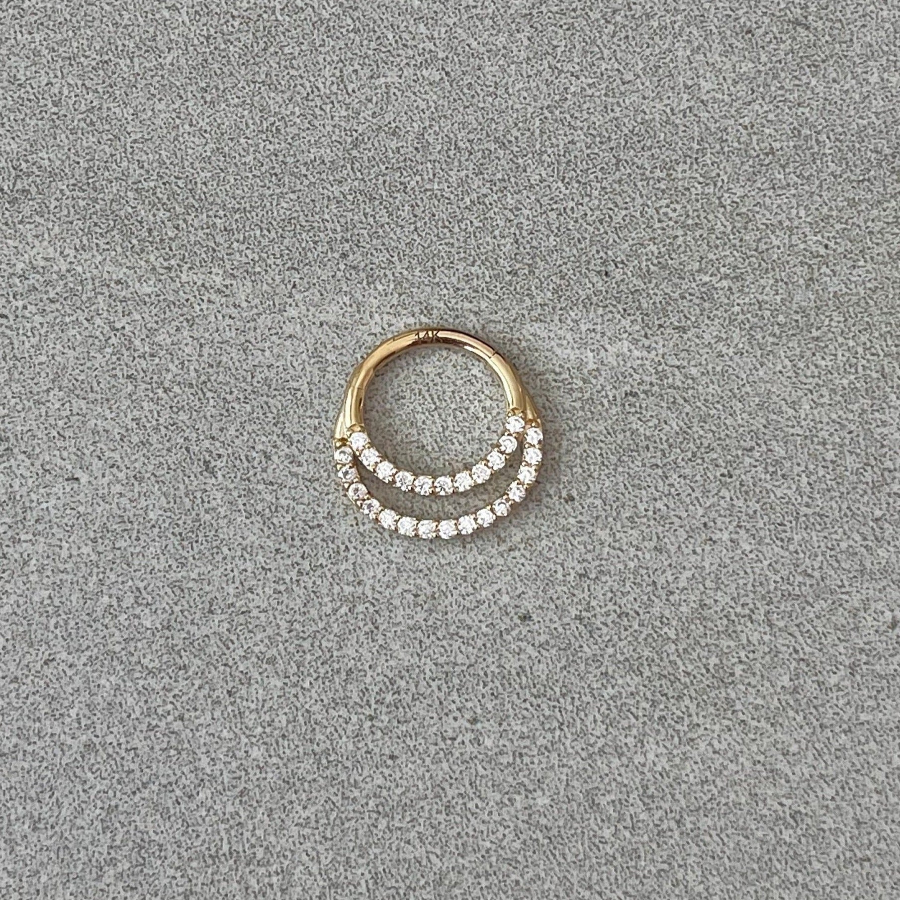 Calista Lume Daith Earring-Daith Earring-Elara Body Jewelry