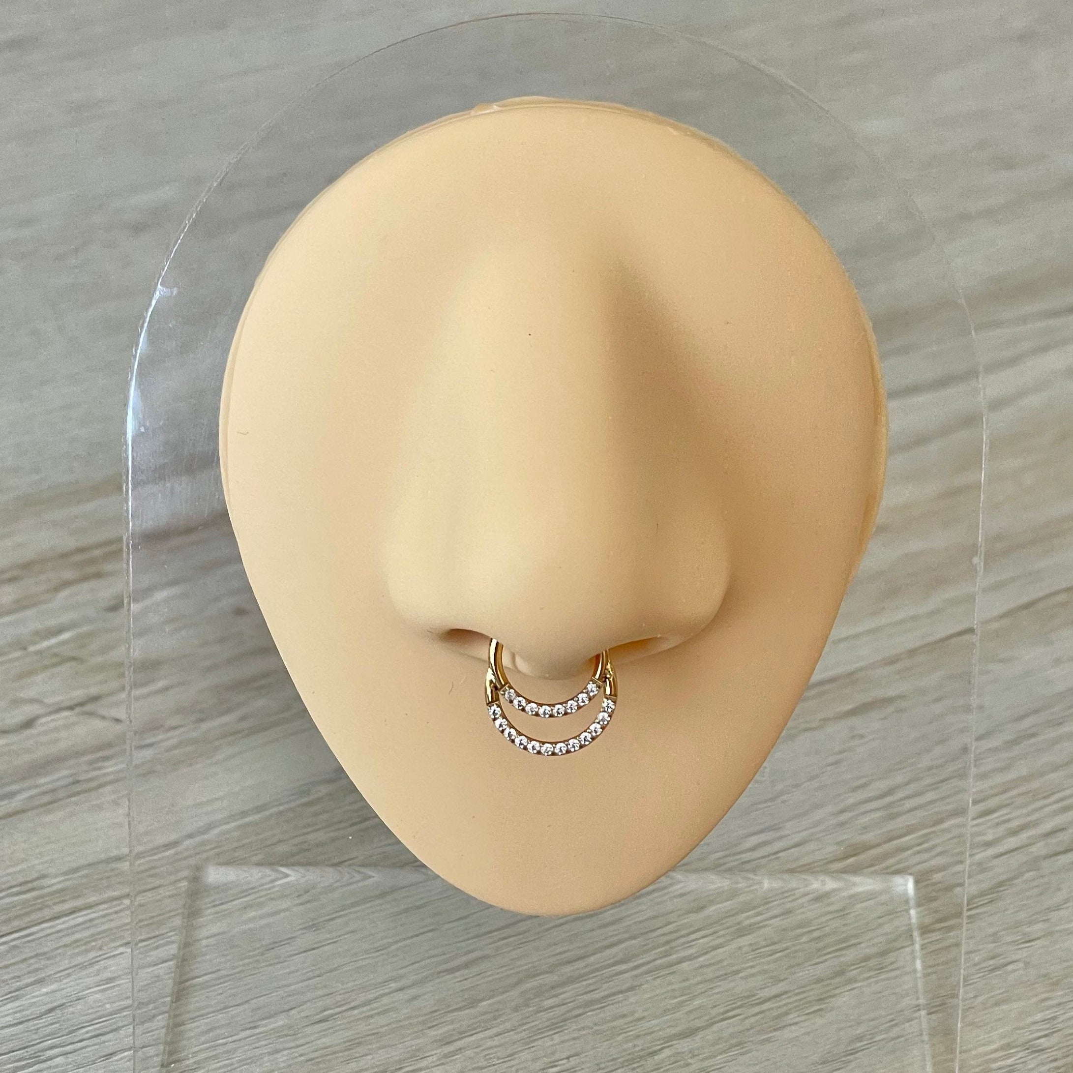 Calista Lume Septum Ring-Septum Ring-Elara Body Jewelry