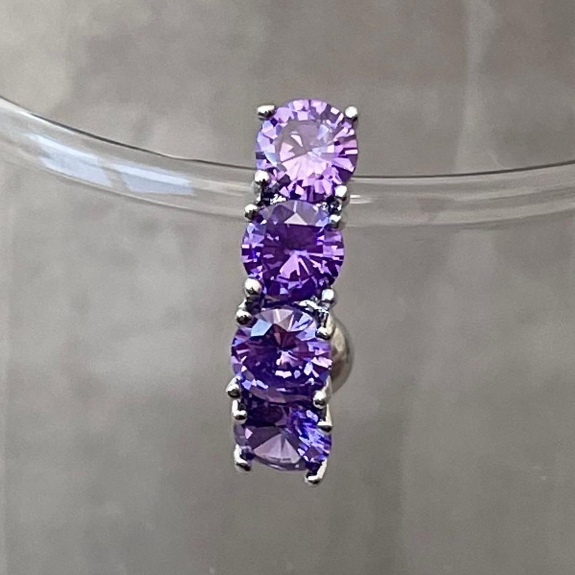 Celestial Strand Belly Button Ring-Belly Button Rings-Elara Body Jewelry