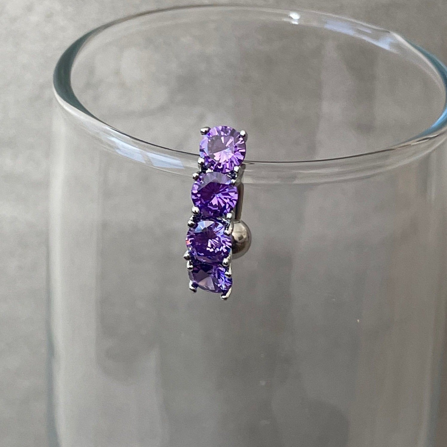 Celestial Strand Belly Button Ring-Belly Button Rings-Elara Body Jewelry