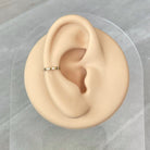 Celestial Whisper Helix Earring-Cartilage Earring-Elara Body Jewelry